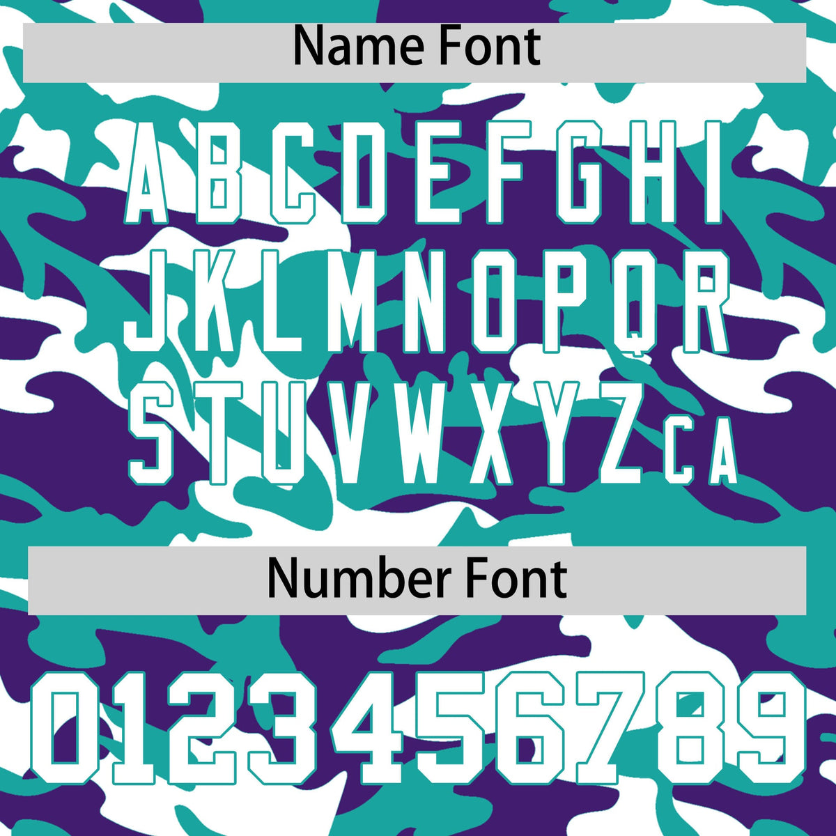 Custom Aqua Purple White Camo Gradient Fashion Baseball Jersey | Perfect for Training,Sublimation Printed &amp; Stitched,Add Name and Numbern,Perfect for Teams | KXKSHOP