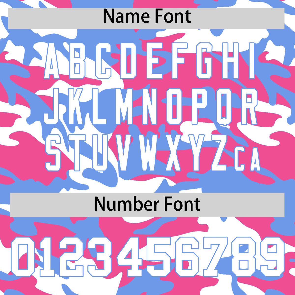 Custom Pink Light Blue White Camo Gradient Fashion Baseball Jersey | Perfect for Training,Sublimation Printed &amp; Stitched,Add Name and Numbern,Perfect for Teams | KXKSHOP