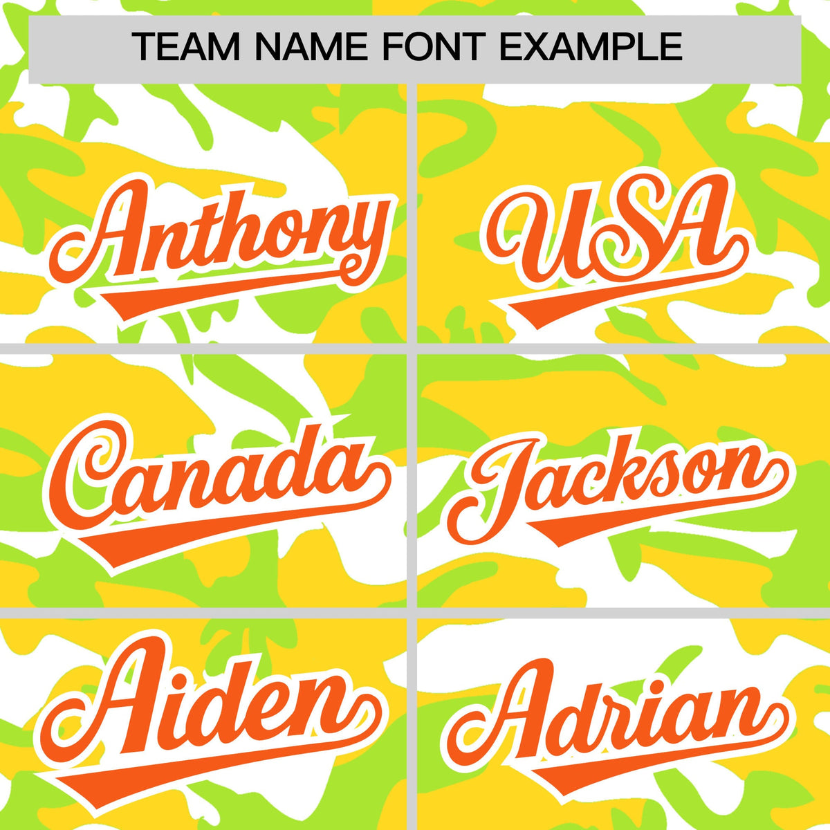 Custom Neon Green Gold White Camo Gradient Fashion Baseball Jersey | Perfect for Training,Sublimation Printed &amp; Stitched,Add Name and Numbern,Perfect for Teams | KXKSHOP