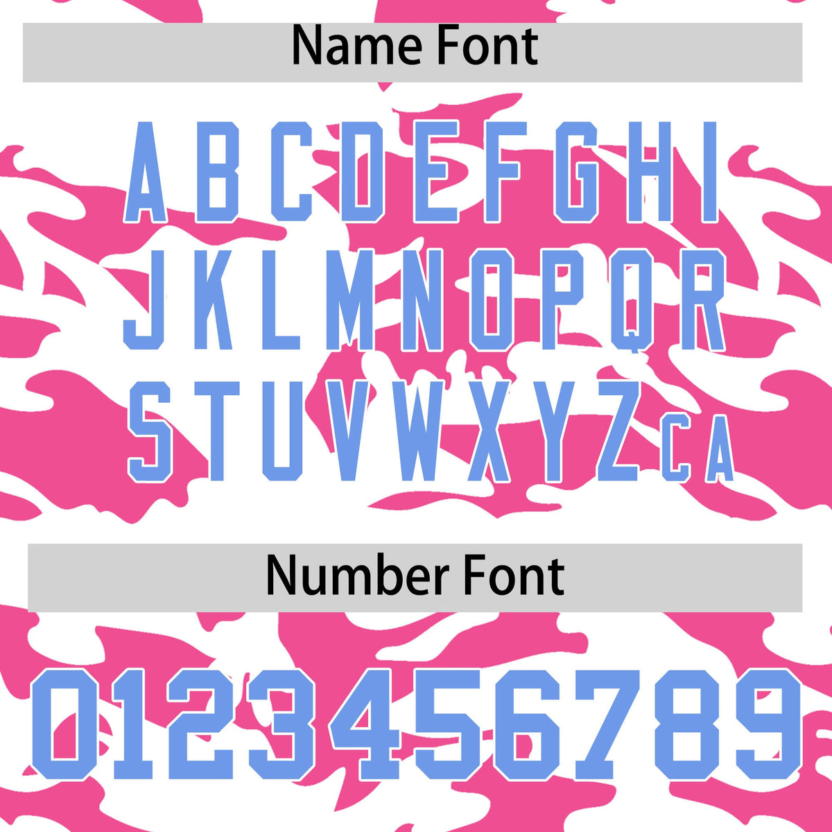 Custom White Pink Light Blue Camo Gradient Fashion Baseball Jersey | Perfect for Training,Sublimation Printed &amp; Stitched,Add Name and Numbern,Perfect for Teams | KXKSHOP