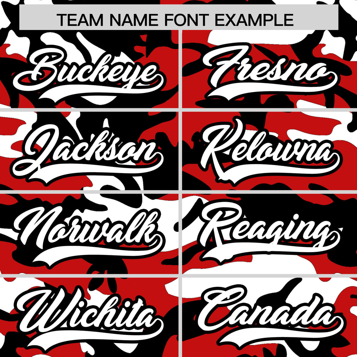 Custom Black White Red Camo Gradient Fashion Baseball Jersey | Perfect for Training,Sublimation Printed &amp; Stitched,Add Name and Numbern,Perfect for Teams | KXKSHOP