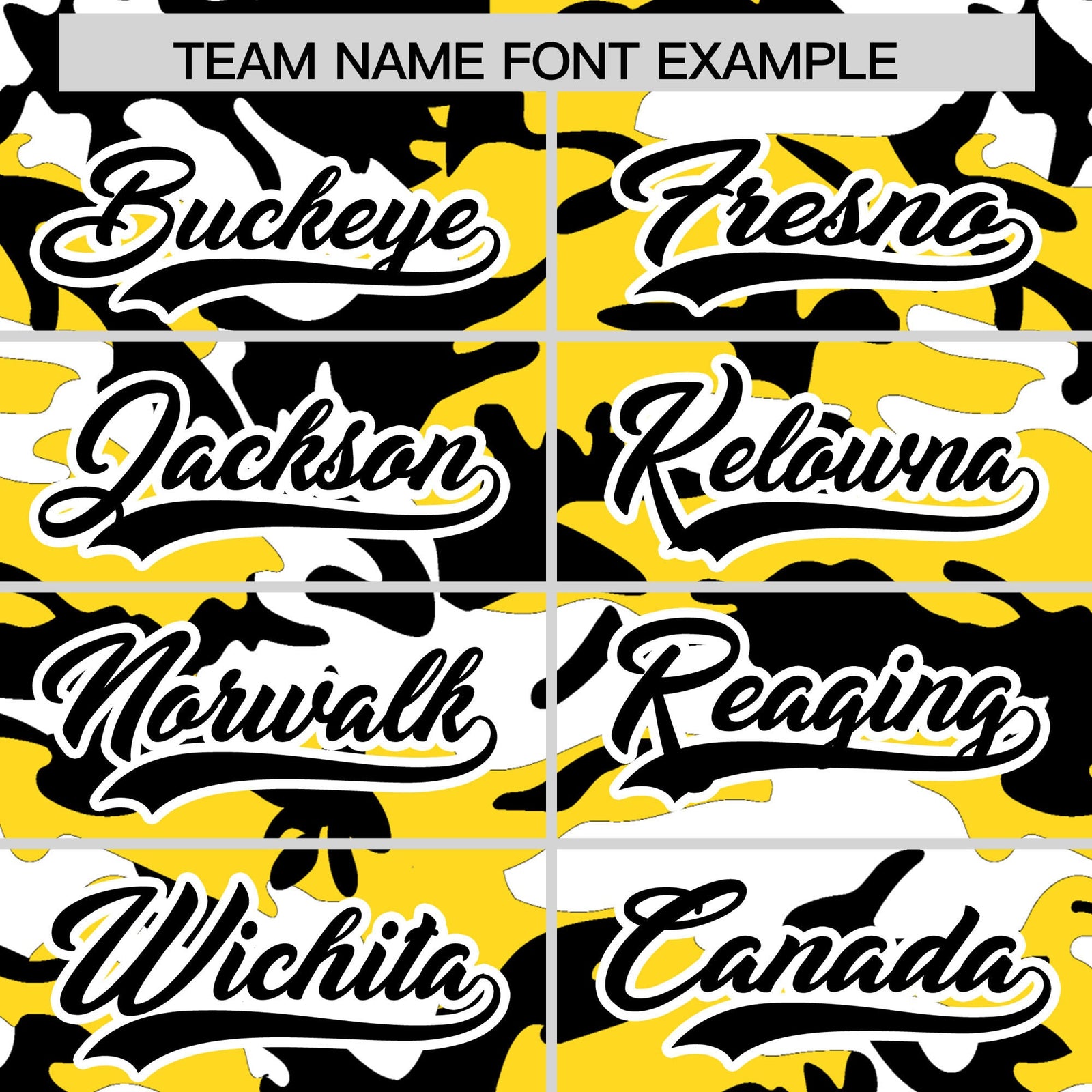 Custom Gold Black White Camo Gradient Fashion Baseball Jersey | Perfect for Training,Sublimation Printed & Stitched,Add Name and Numbern,Perfect for Teams | KXKSHOP