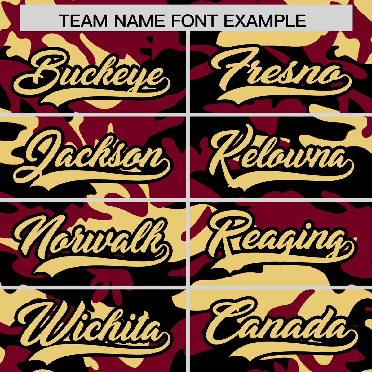 Custom Crimson Black Khaki Camo Gradient Fashion Baseball Jersey | Perfect for Training,Sublimation Printed &amp; Stitched,Add Name and Numbern,Perfect for Teams | KXKSHOP