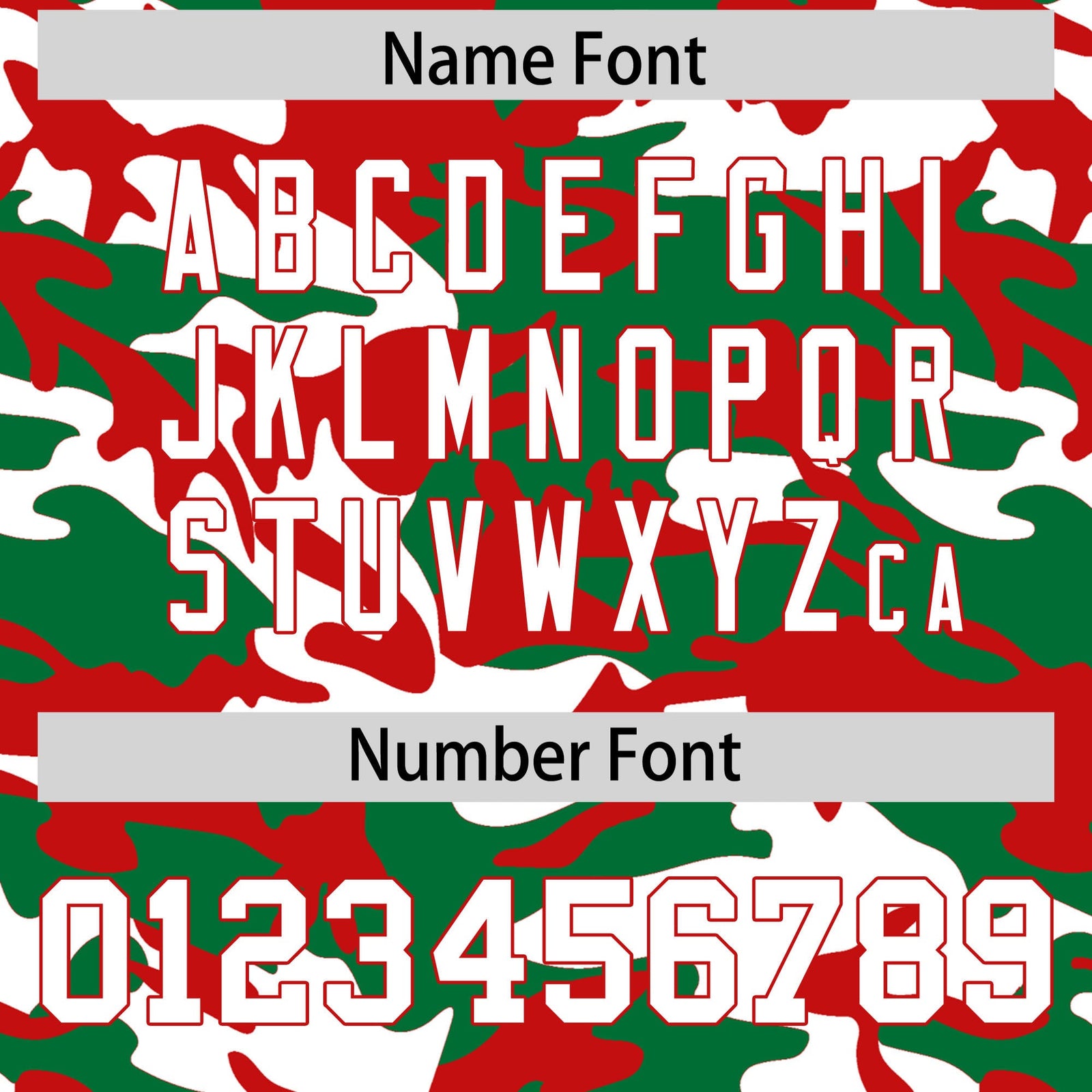 Custom Kelly Green Red White Camo Gradient Fashion Baseball Jersey | Perfect for Training,Sublimation Printed & Stitched,Add Name and Numbern,Perfect for Teams | KXKSHOP