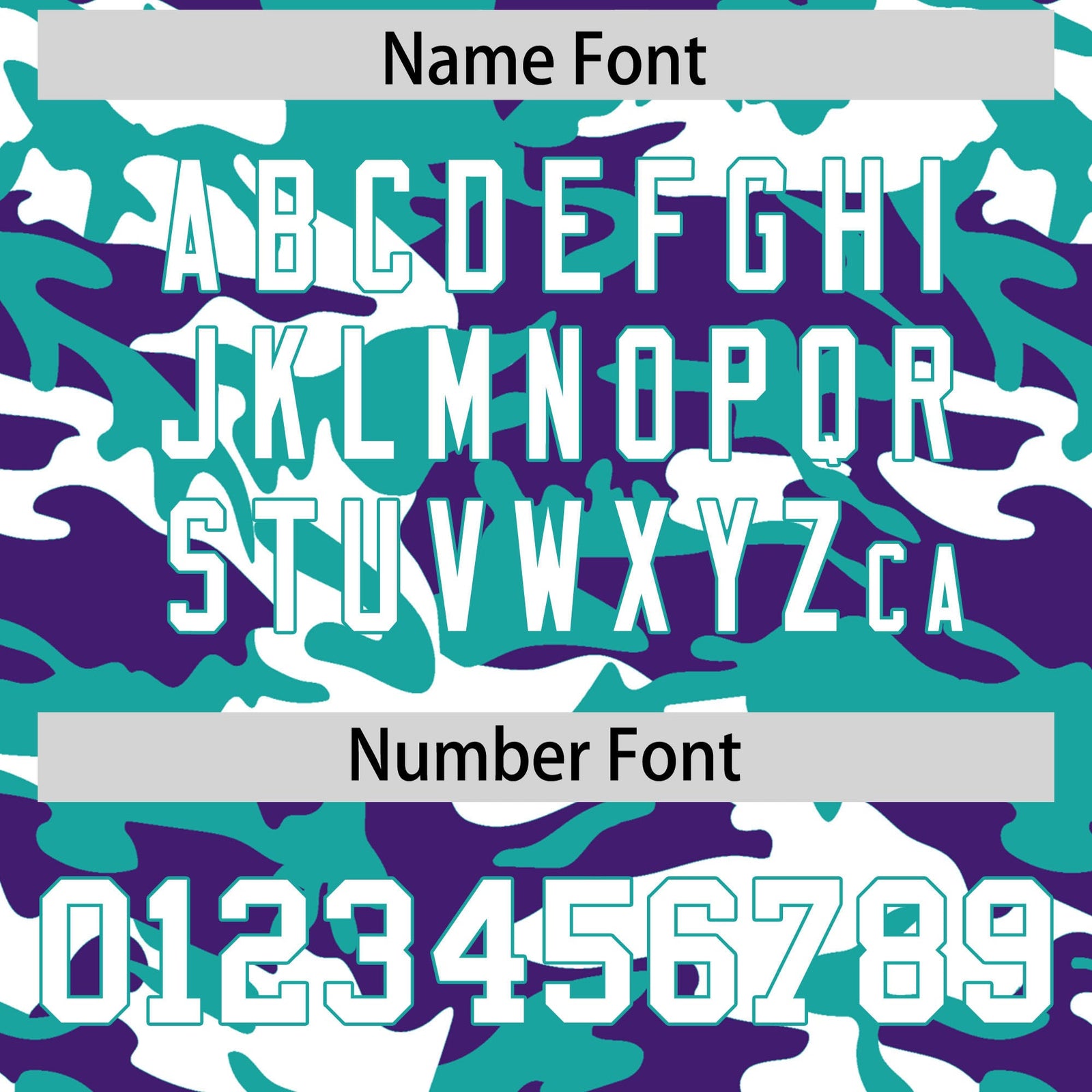 Custom Aqua Purple White Camo Gradient Fashion Baseball Jersey | Perfect for Training,Sublimation Printed & Stitched,Add Name and Numbern,Perfect for Teams | KXKSHOP