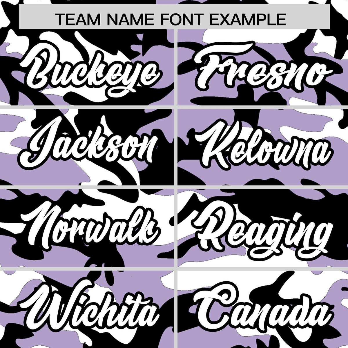 Custom Light Purple Black White Camo Gradient Fashion Baseball Jersey | Perfect for Training,Sublimation Printed &amp; Stitched,Add Name and Numbern,Perfect for Teams | KXKSHOP