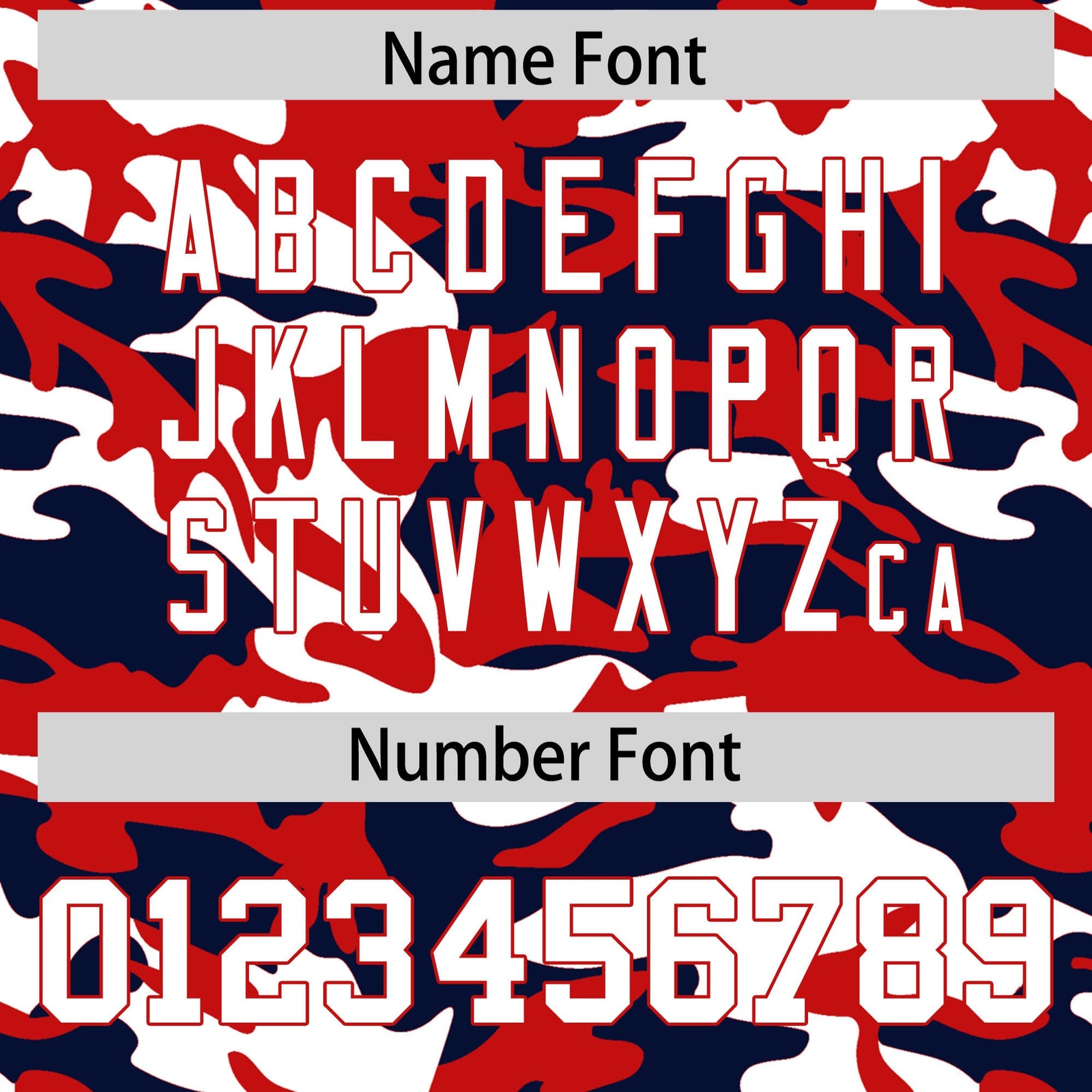 Custom Red Navy White Camo Gradient Fashion Baseball Jersey | Perfect for Training,Sublimation Printed & Stitched,Add Name and Numbern,Perfect for Teams | KXKSHOP