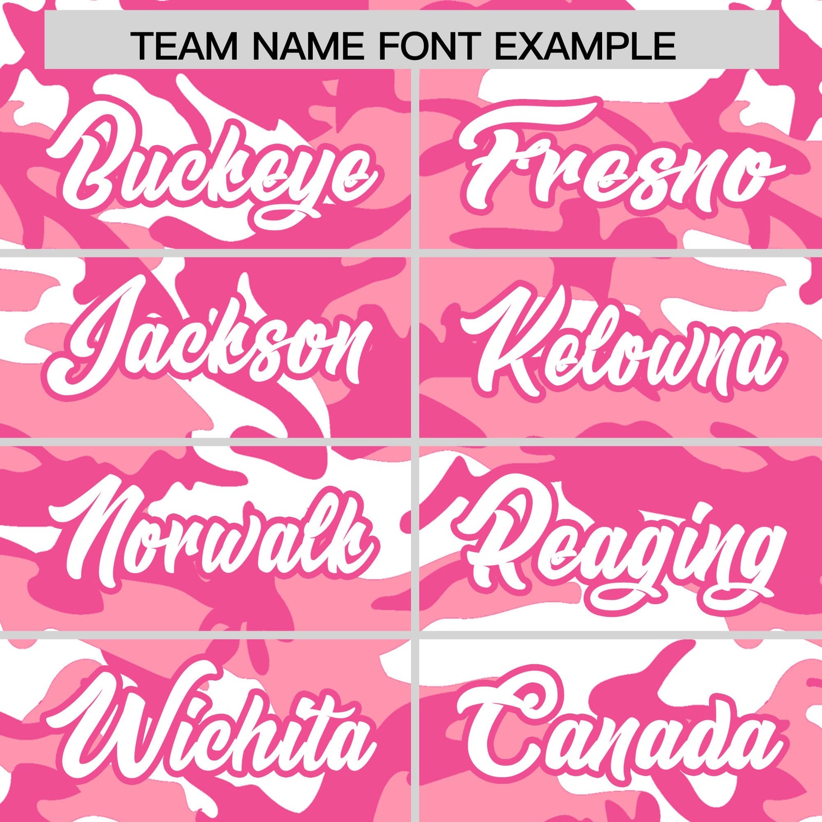 Custom Light Pink Pink White Camo Gradient Fashion Baseball Jersey | Perfect for Training,Sublimation Printed & Stitched,Add Name and Numbern,Perfect for Teams | KXKSHOP