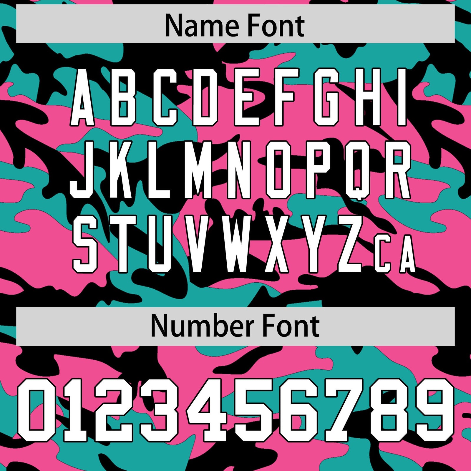 Custom Aqua Pink Black Camo Gradient Fashion Baseball Jersey