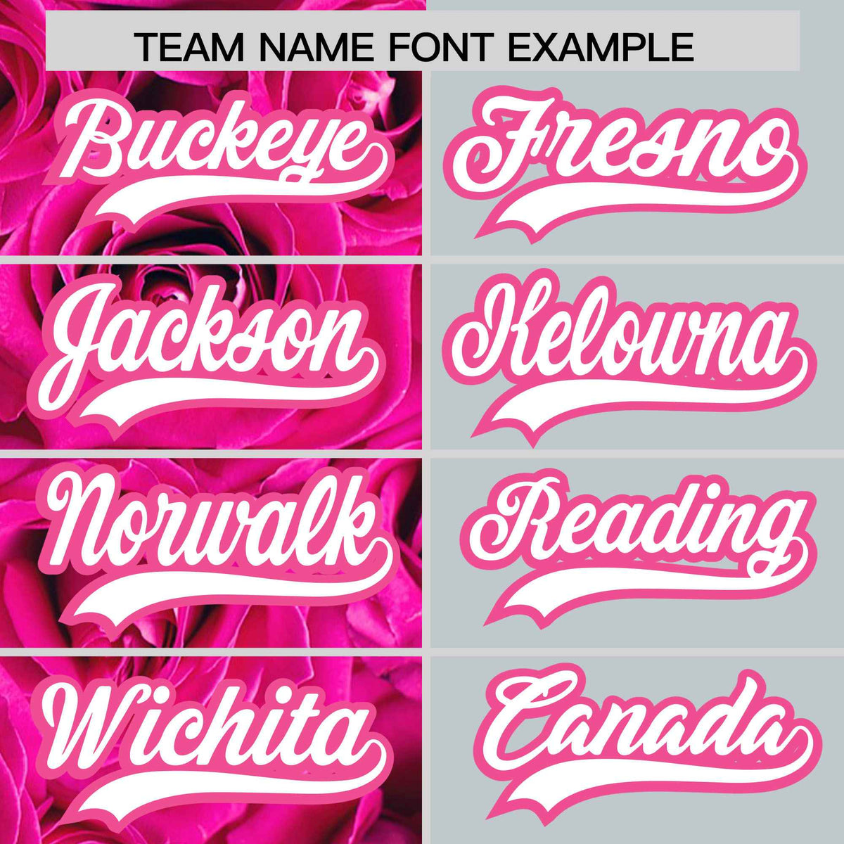 Custom Pink Silver Split Rose Print Authentic Baseball Jersey