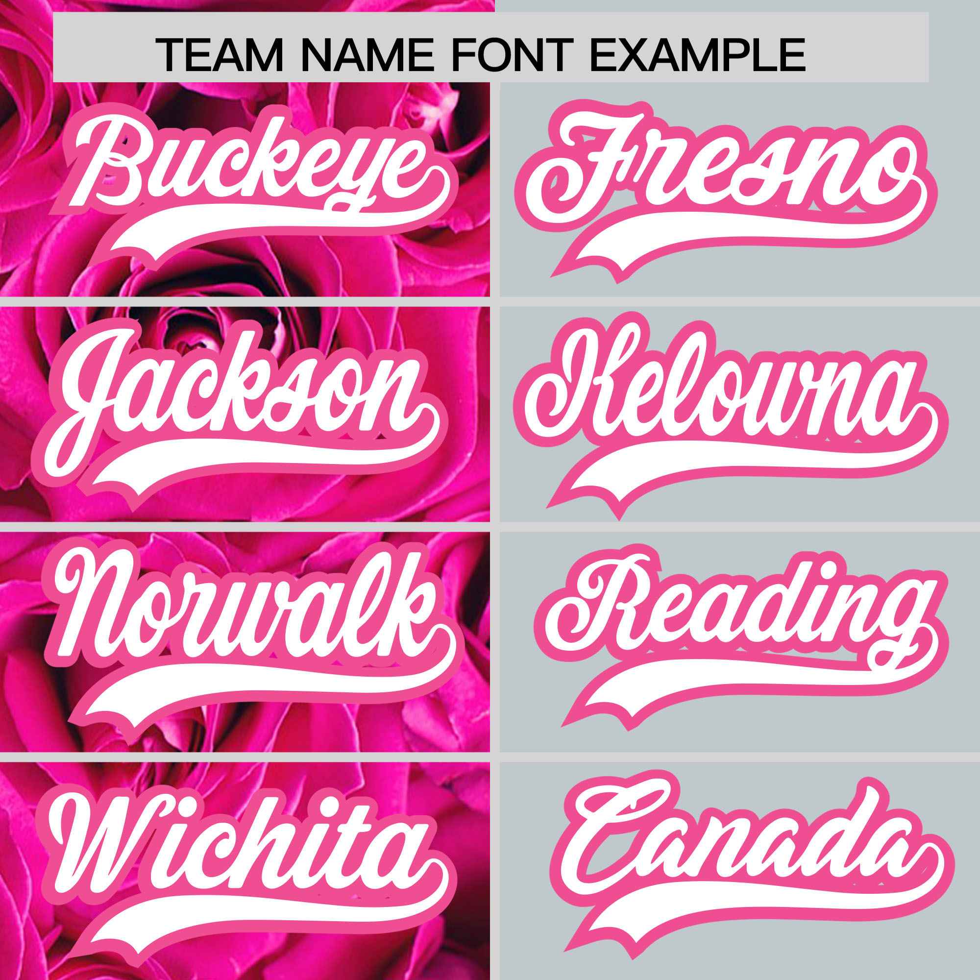 Custom Pink Silver Split Rose Print Authentic Baseball Jersey