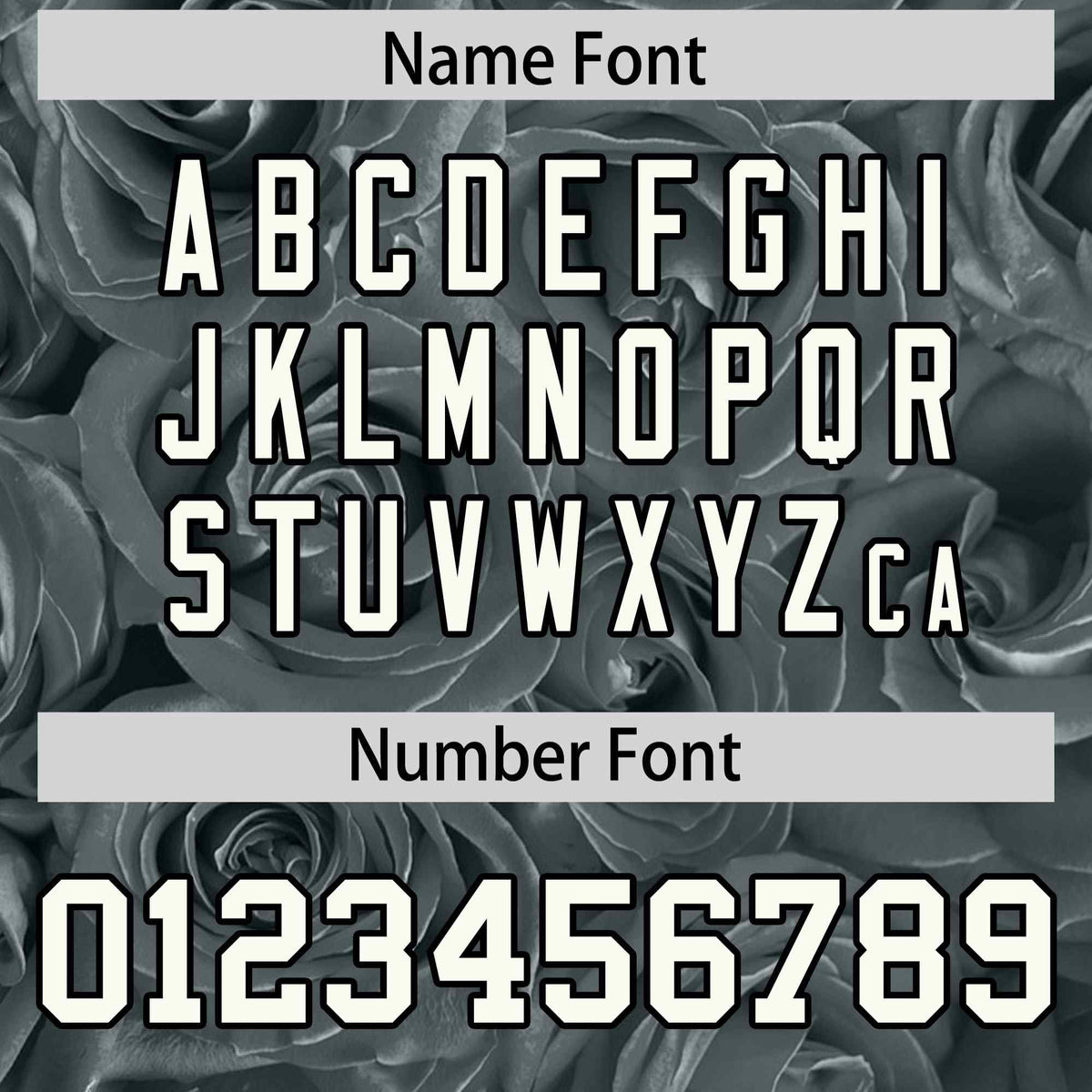 Custom Silver Black Split Rose Print Authentic Baseball Jersey