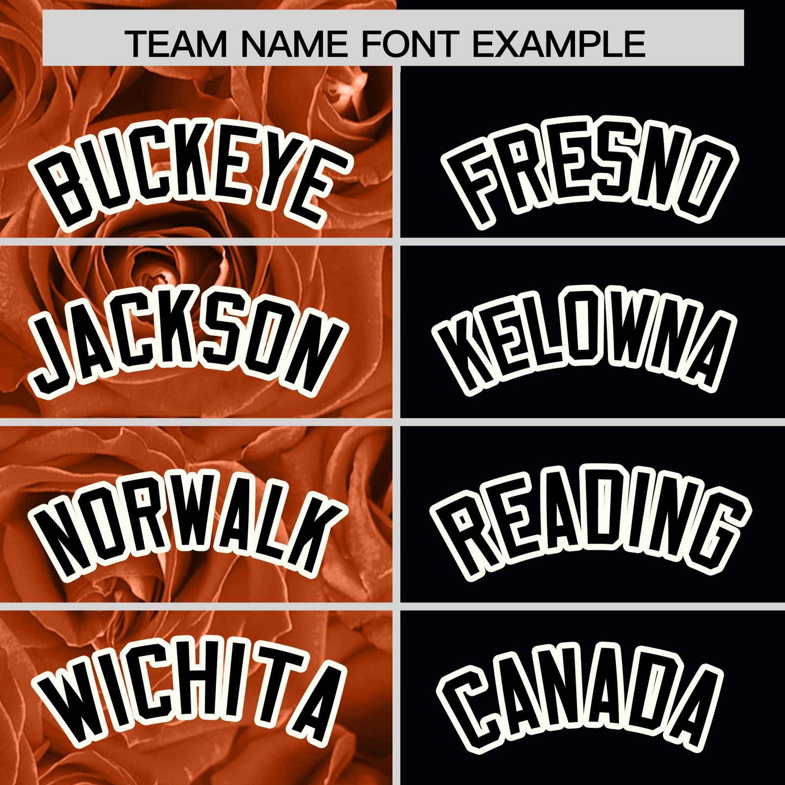 Custom Texas Orange Black Split Rose Print Authentic Baseball Jersey