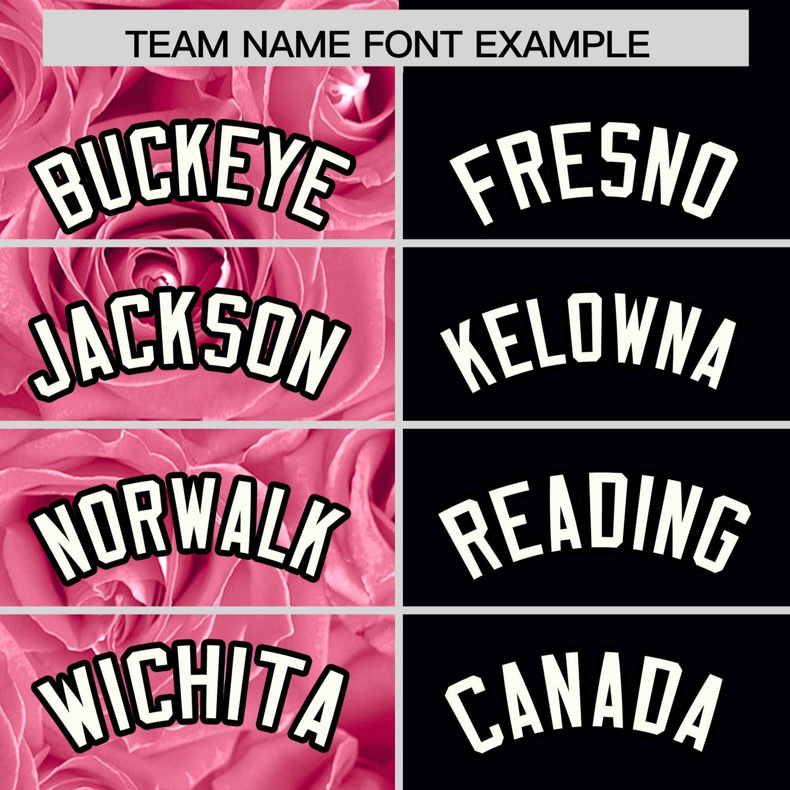 Custom Light Pink Black Split Rose Print Authentic Baseball Jersey