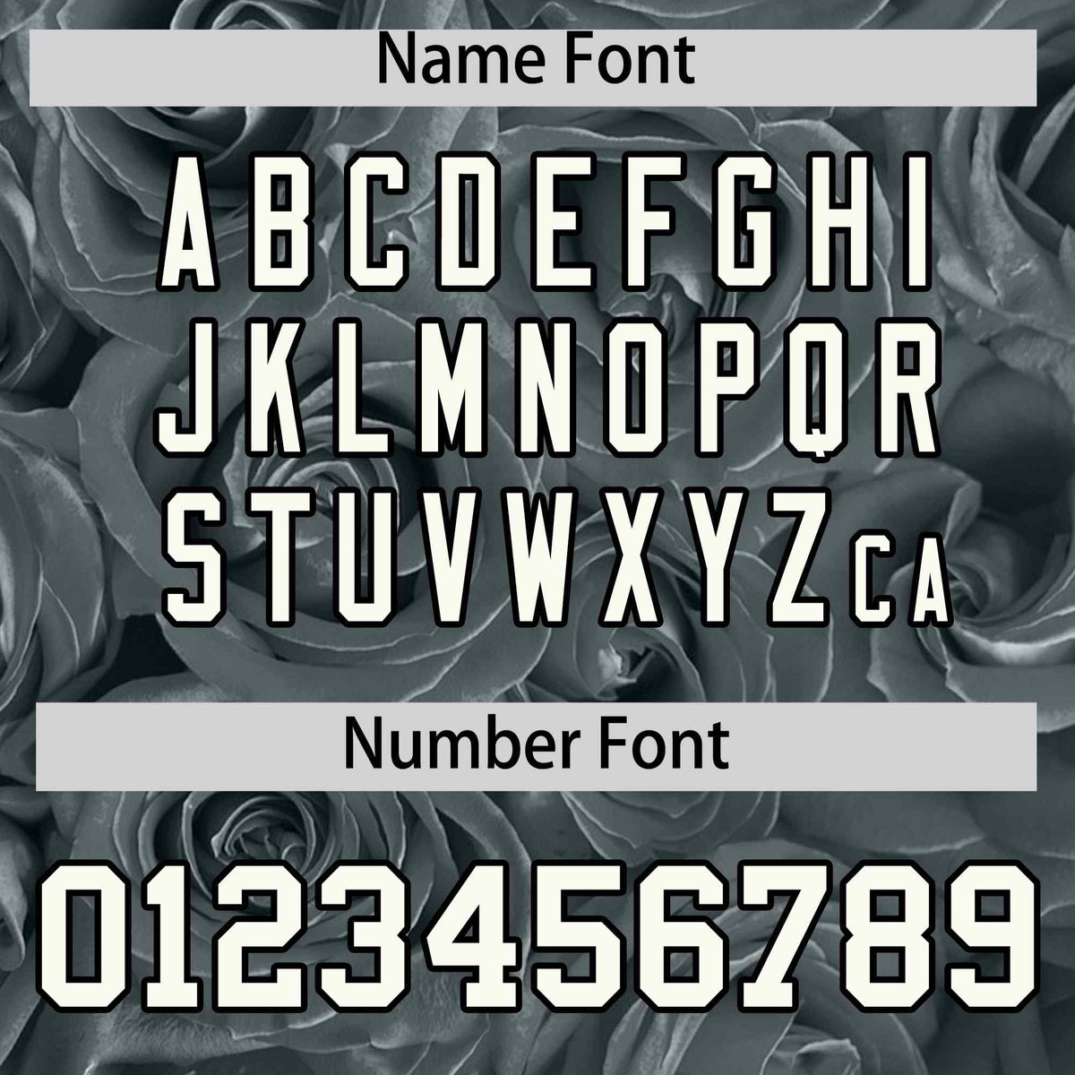 Custom Silver Black Split Rose Print Authentic Baseball Jersey