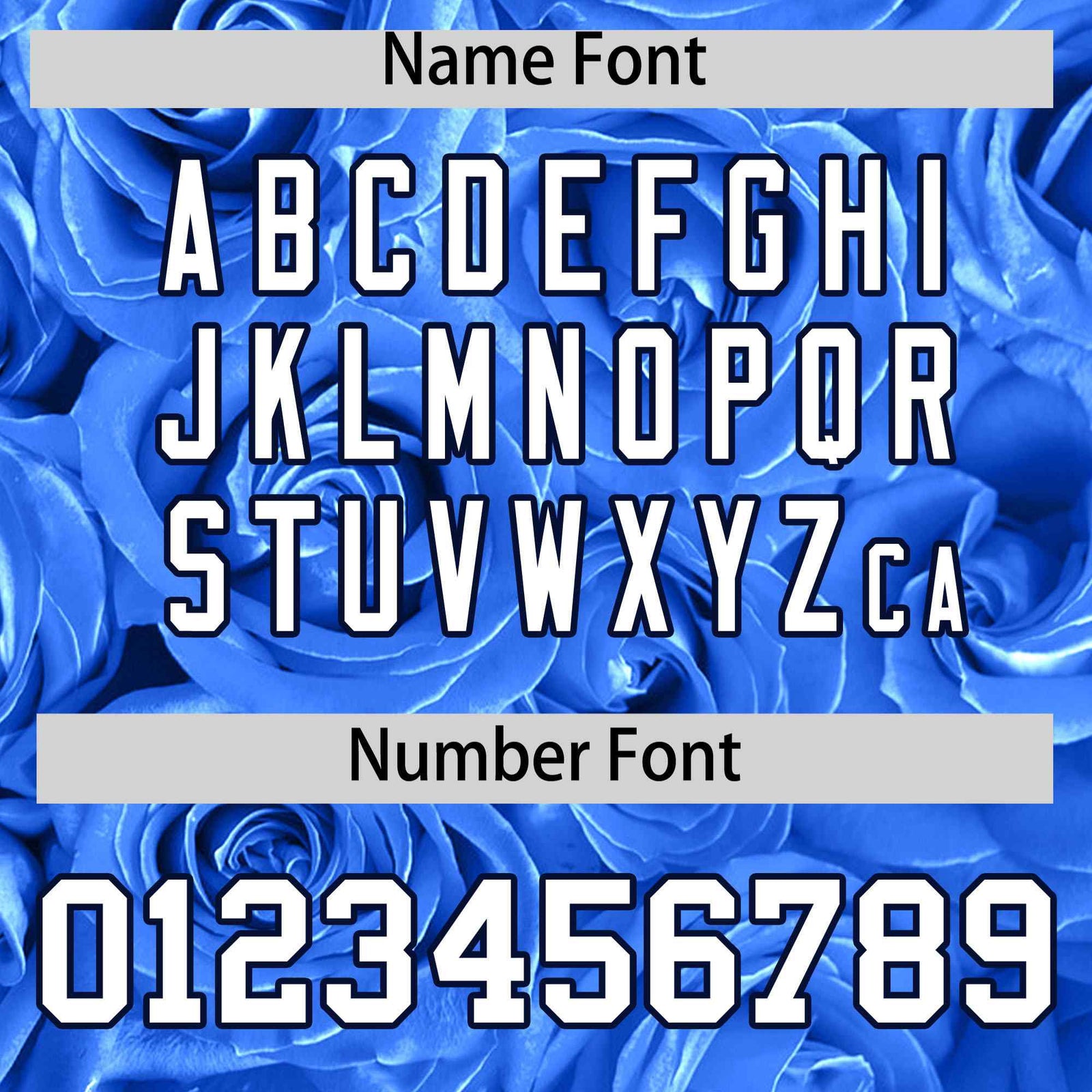 Custom Powder Blue Navy Split Rose Print Authentic Baseball Jersey