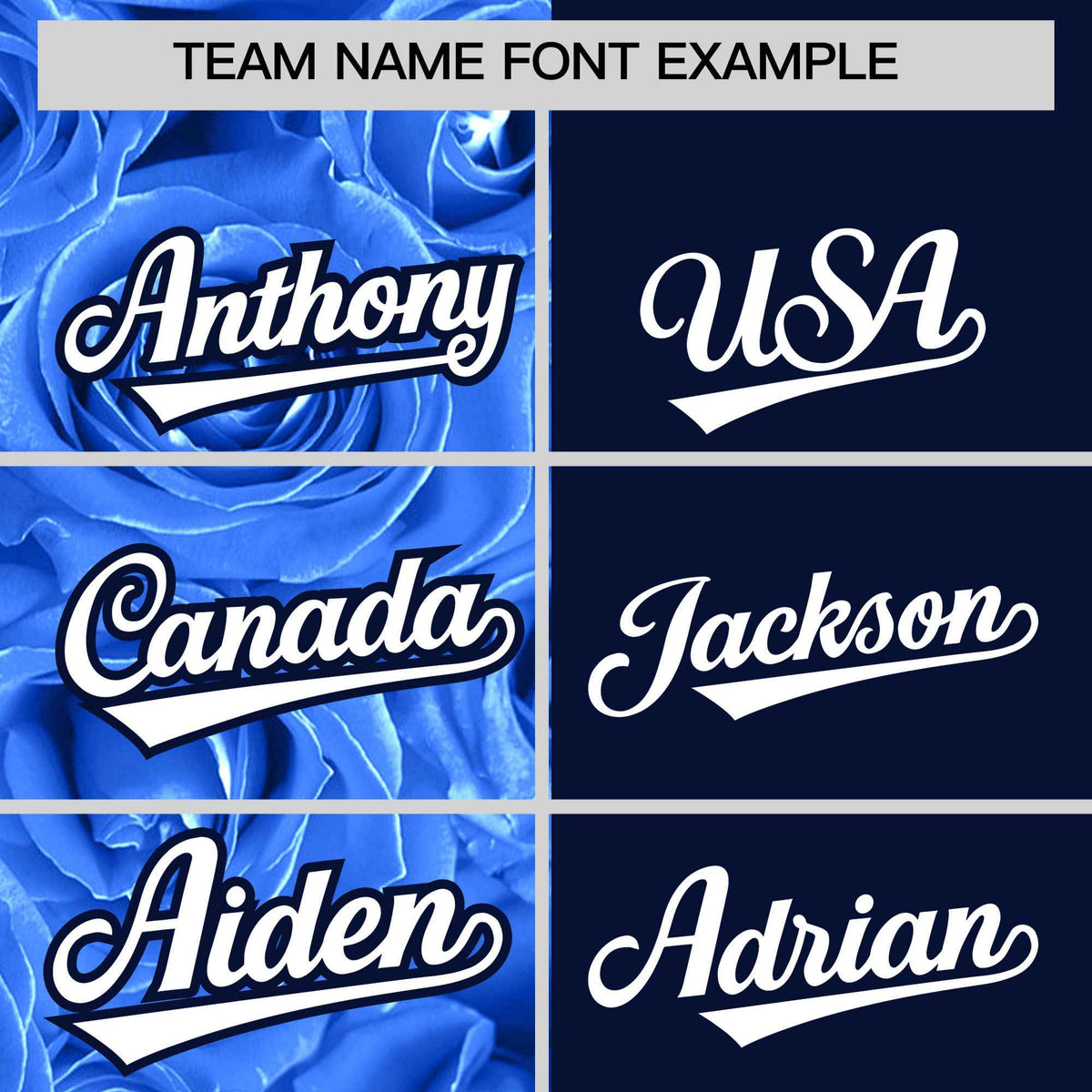 Custom Powder Blue Navy Split Rose Print Authentic Baseball Jersey