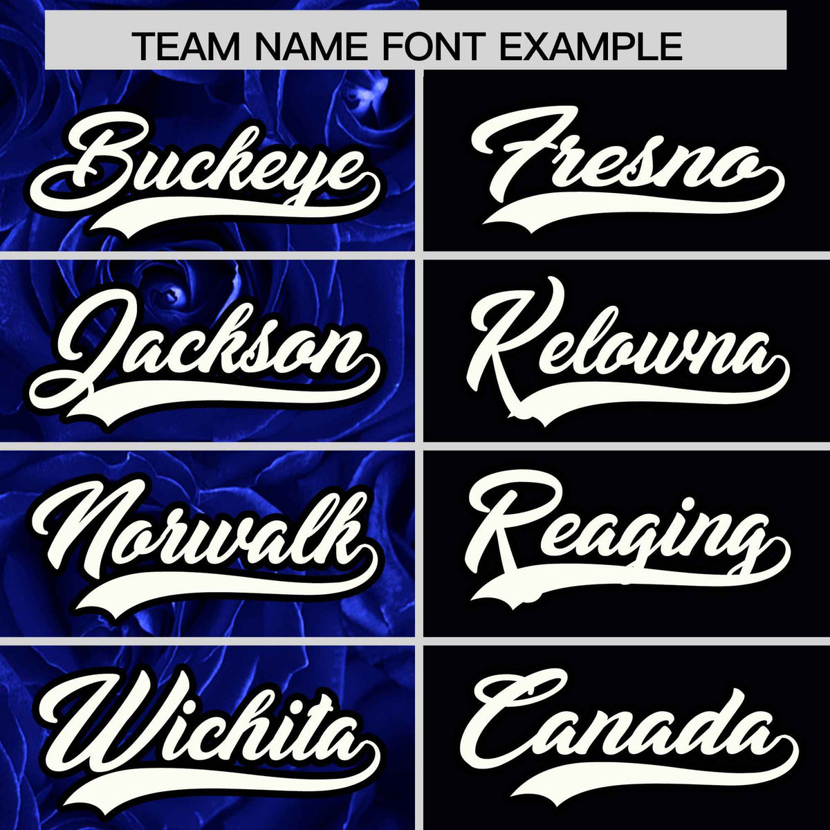 Custom Royal Black Split Rose Print Authentic Baseball Jersey