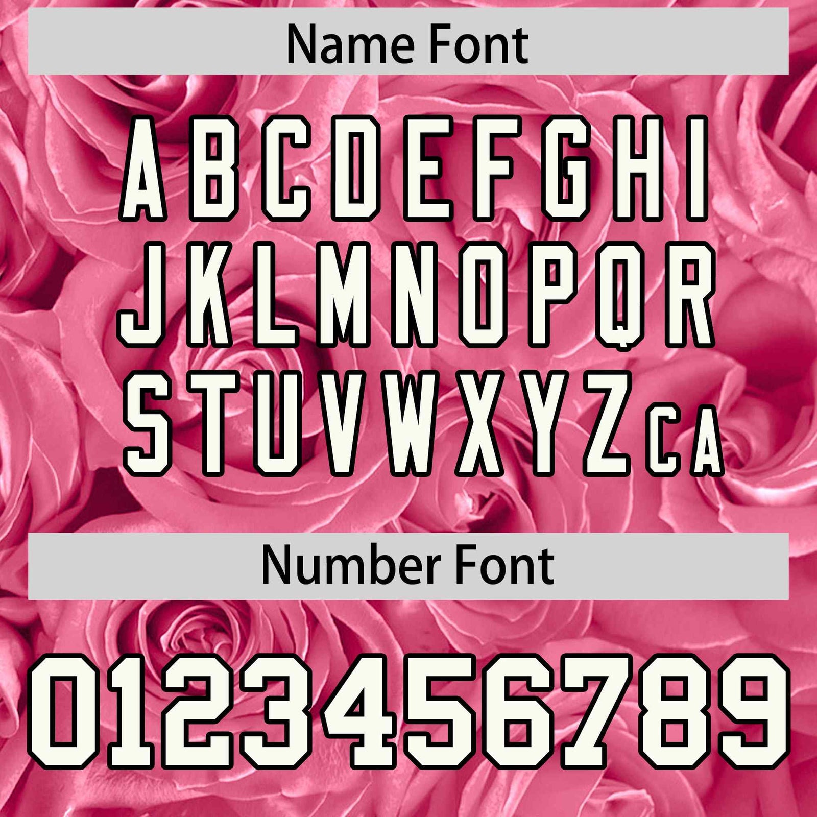 Custom Light Pink Black Split Rose Print Authentic Baseball Jersey