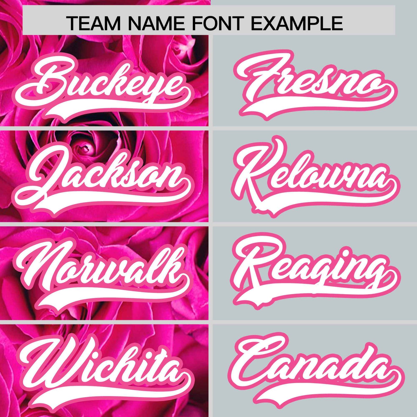 Custom Pink Silver Split Rose Print Authentic Baseball Jersey