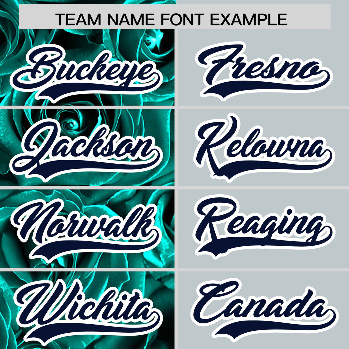 Custom Aqua Silver Split Rose Print Authentic Baseball Jersey