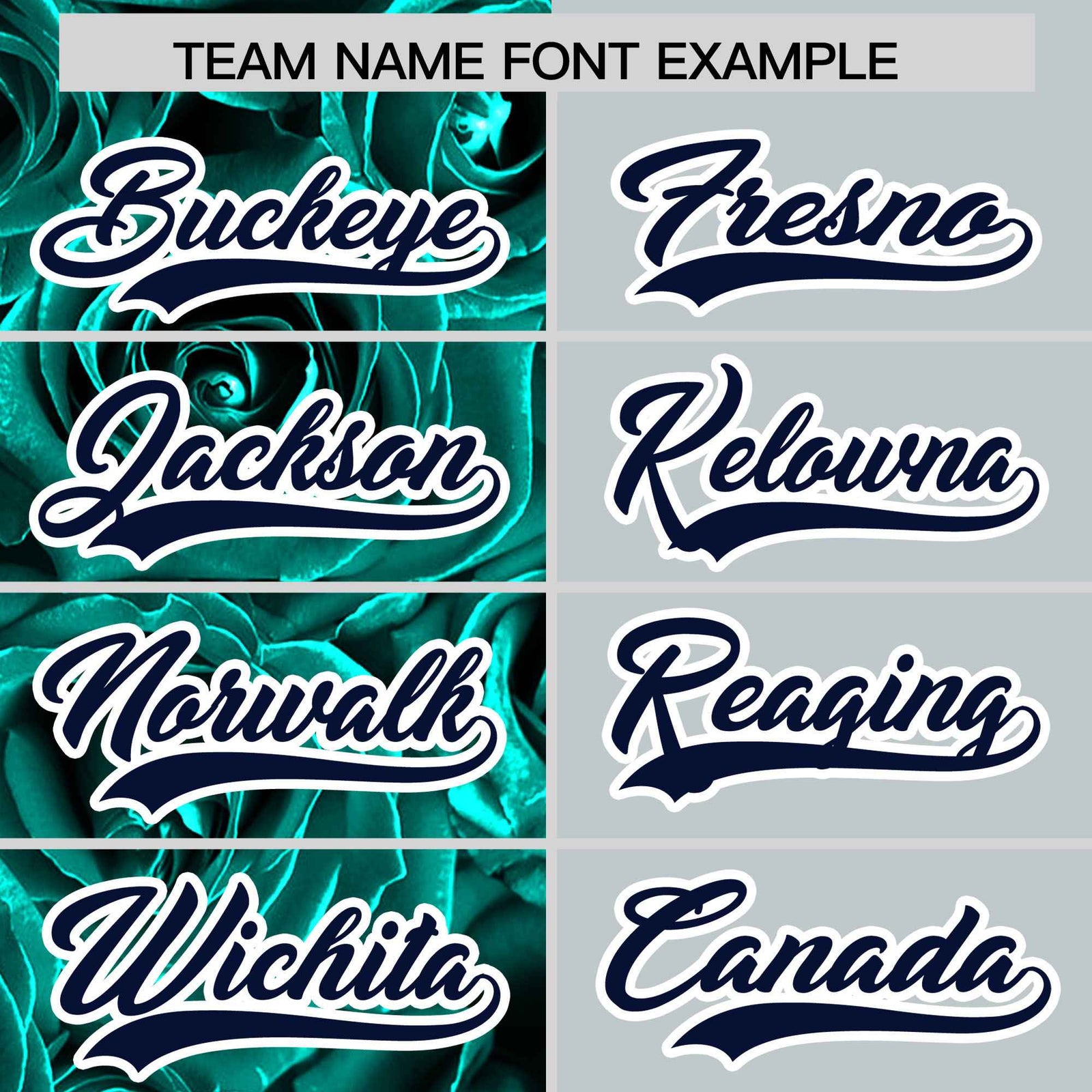 Custom Aqua Silver Split Rose Print Authentic Baseball Jersey