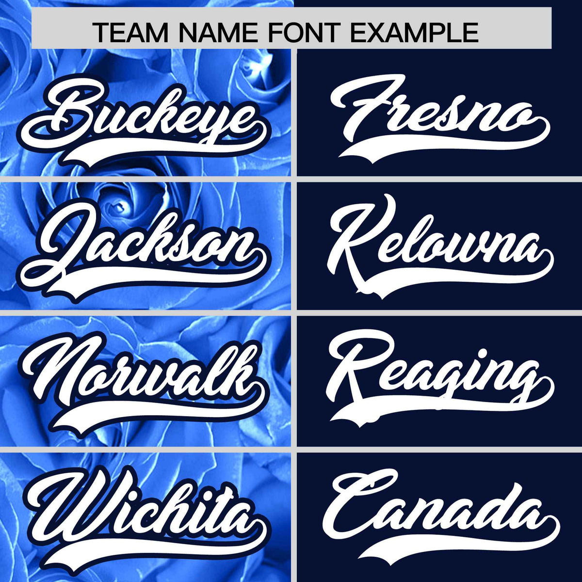 Custom Powder Blue Navy Split Rose Print Authentic Baseball Jersey