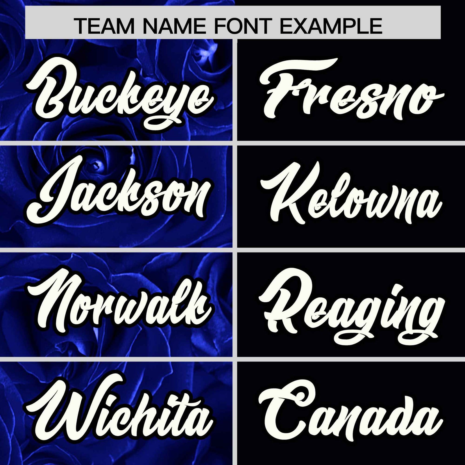 Custom Royal Black Split Rose Print Authentic Baseball Jersey