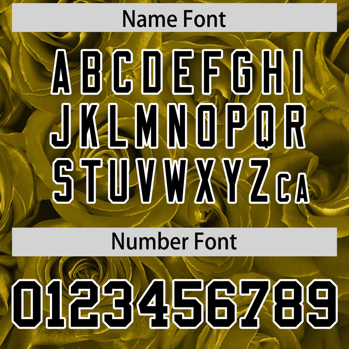 Custom Old Gold White Split Rose Print Authentic Baseball Jersey