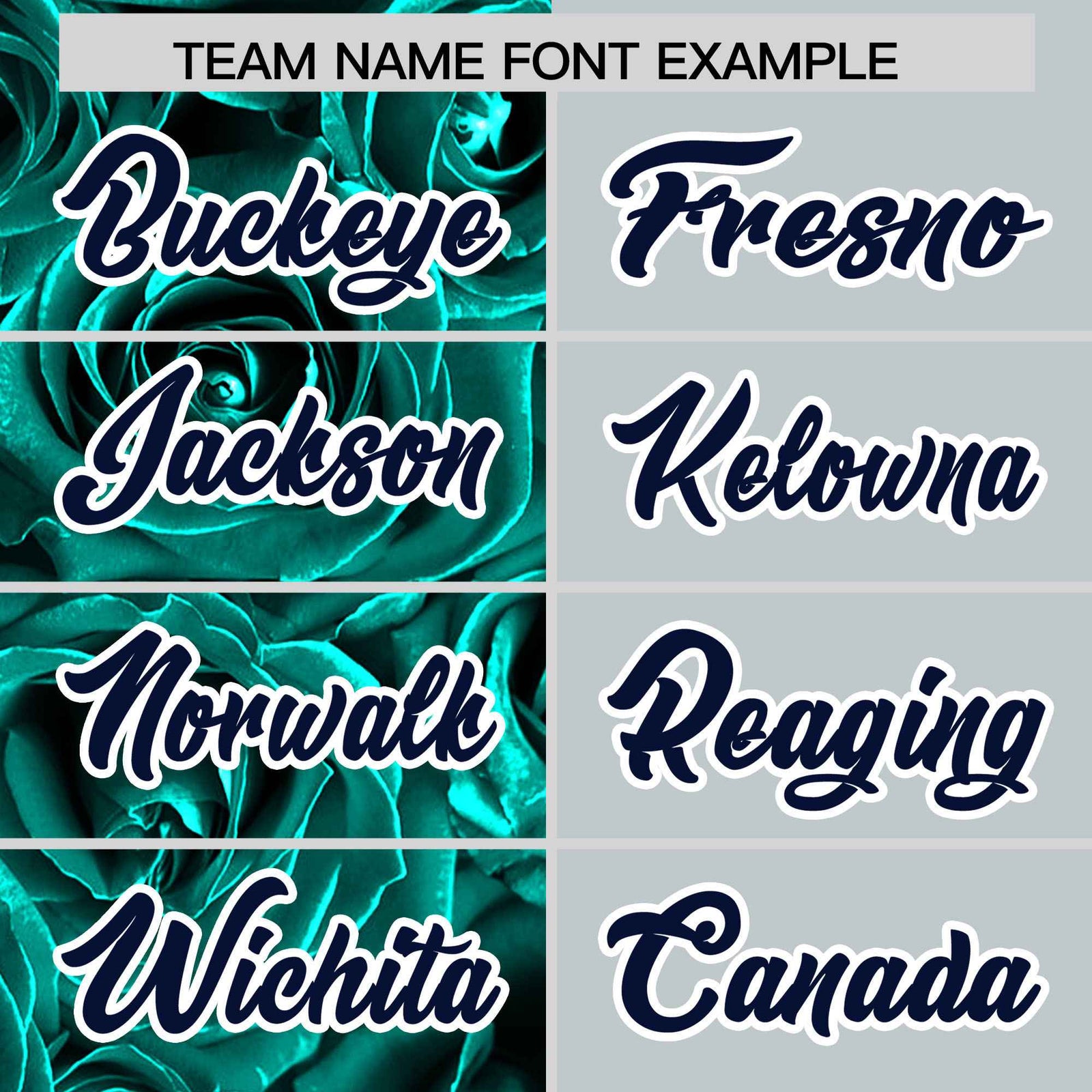 Custom Aqua Silver Split Rose Print Authentic Baseball Jersey