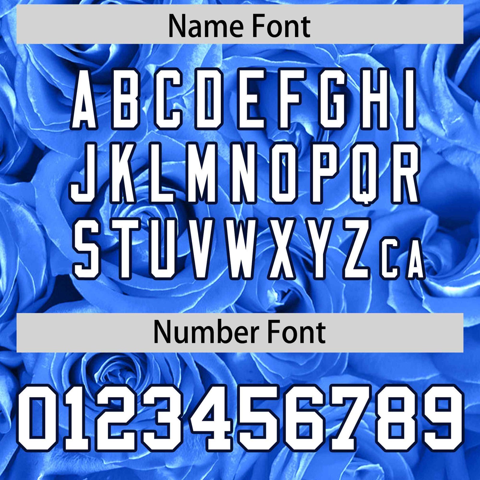 Custom Powder Blue Navy Split Rose Print Authentic Baseball Jersey