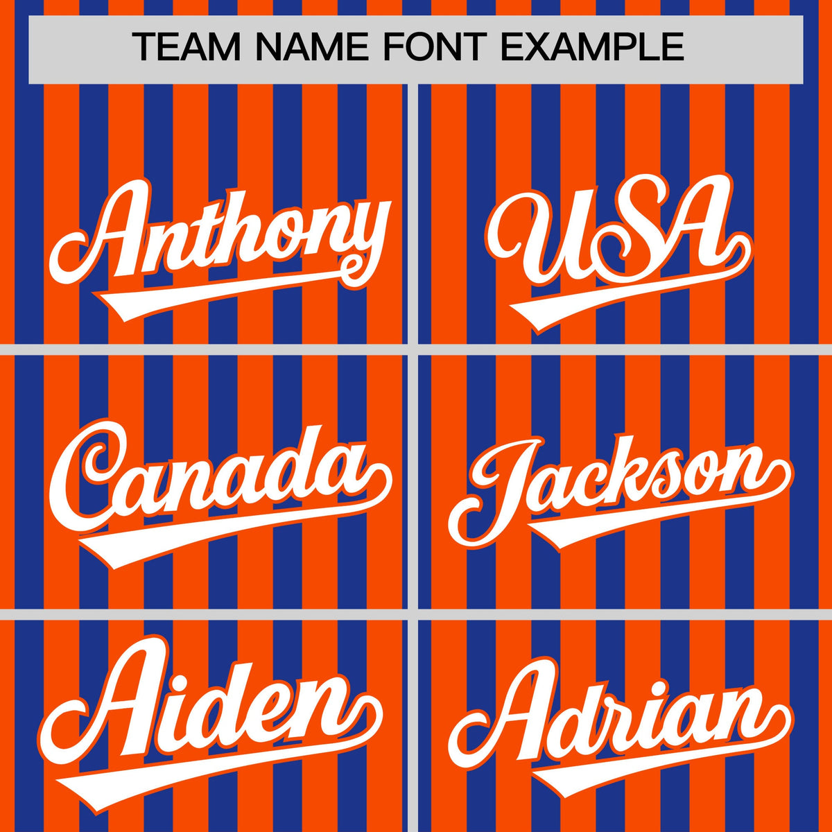 Custom Orange Royal Blue American Flag Graffiti Pattern Baseball Jersey| KXKSHOP