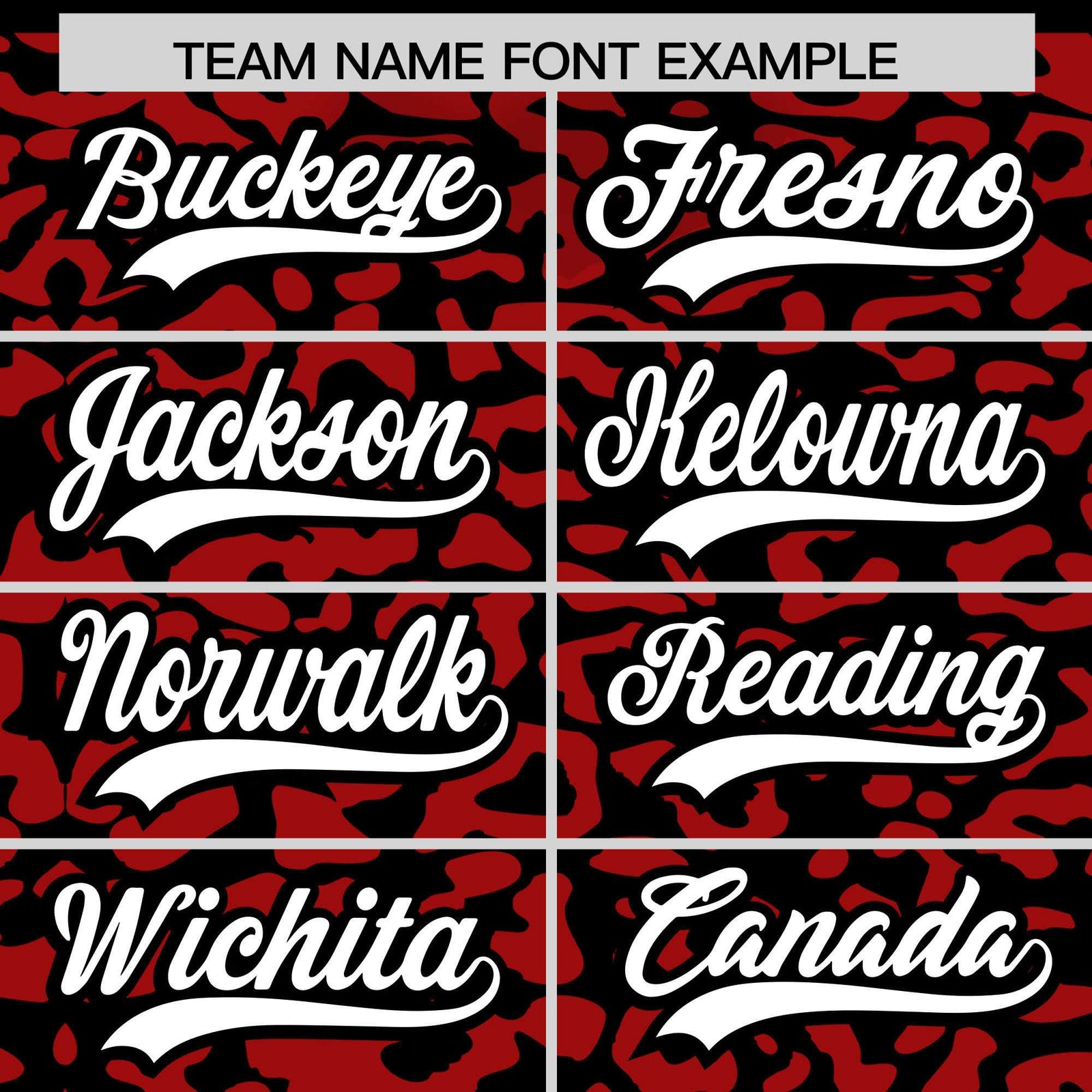 Custom Black Red Leopard Print Pattern Authentic Baseball Jersey