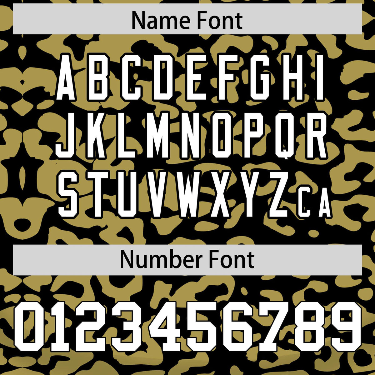 Custom Black Old Gold Leopard Print Pattern Authentic Baseball Jersey