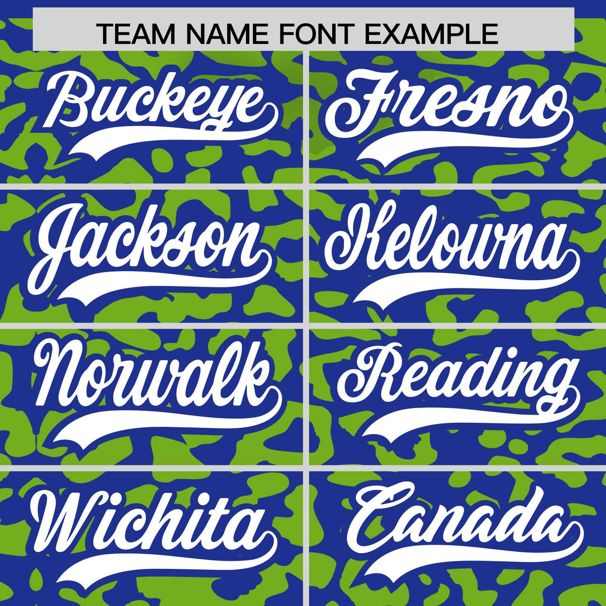 Custom Royal Neon Green Leopard Print Pattern Authentic Baseball Jersey