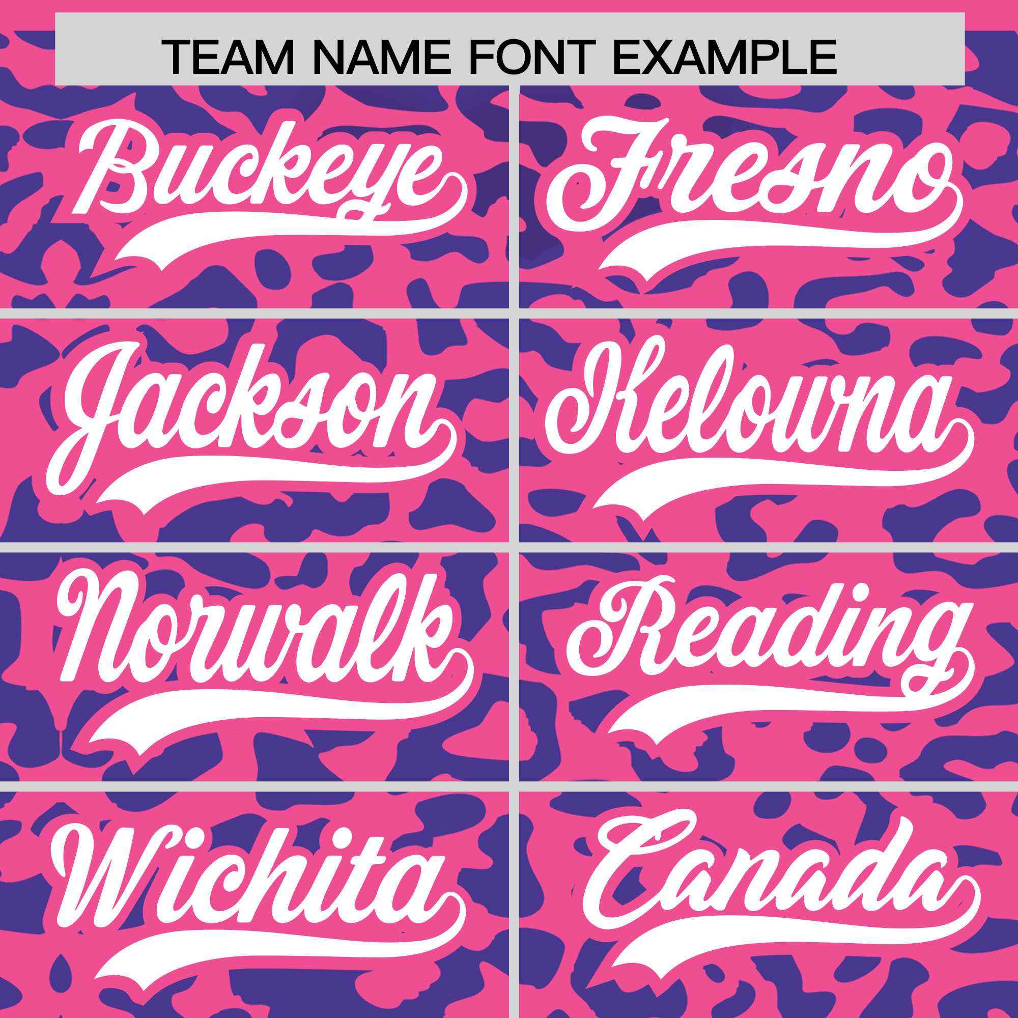 Custom Pink Royal Leopard Print Pattern Authentic Baseball Jersey