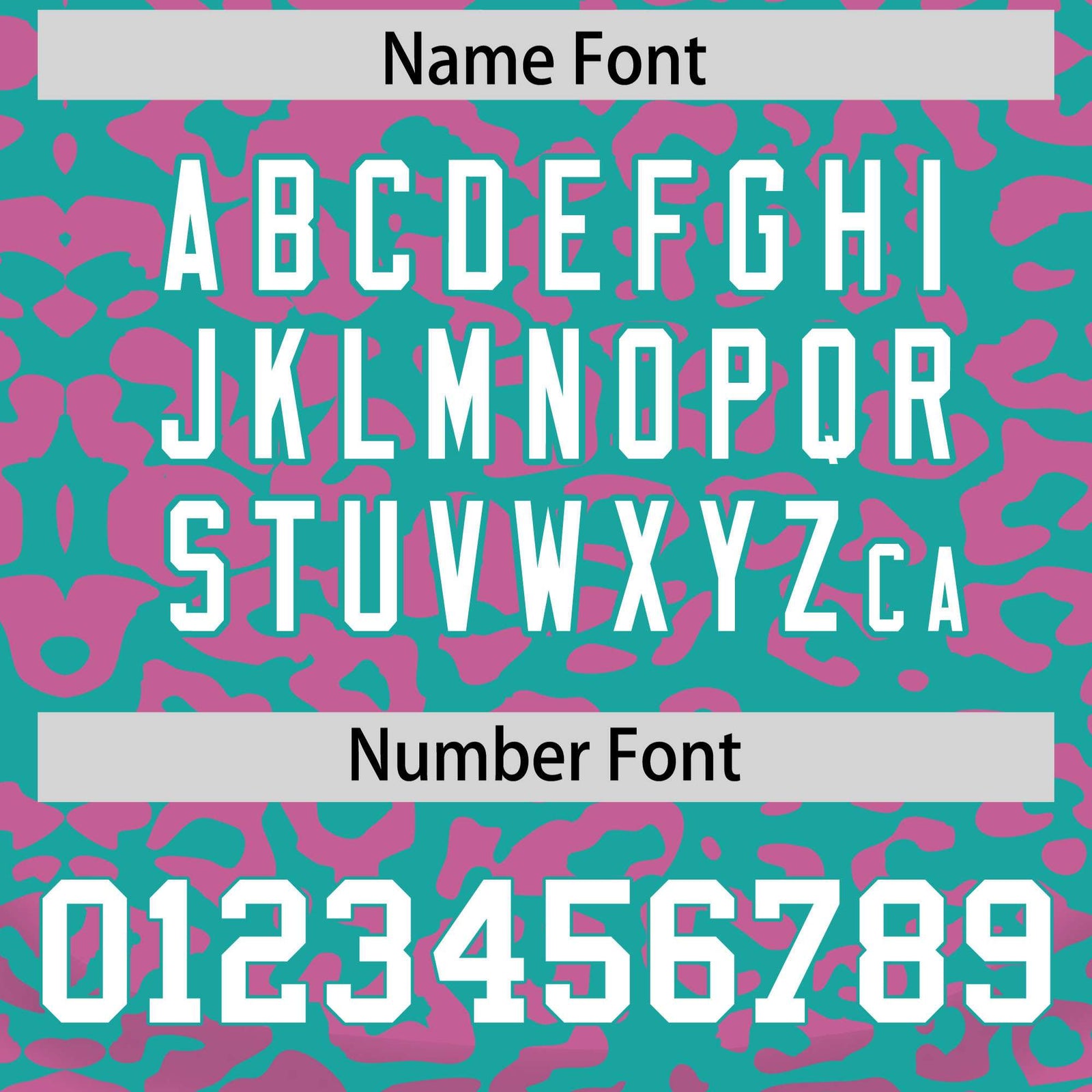 Custom Aqua Pink Leopard Print Pattern Authentic Baseball Jersey