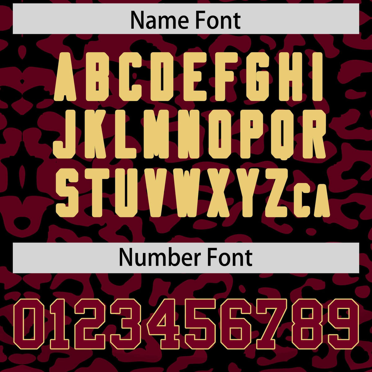 Custom Black Crimson Leopard Print Pattern Authentic Baseball Jersey