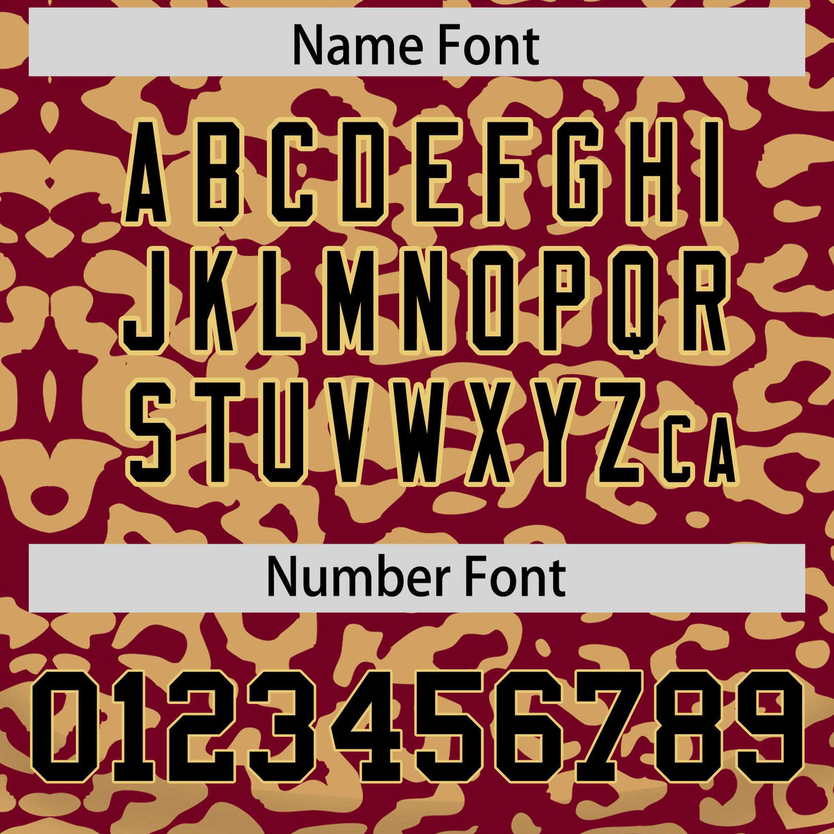 Custom Crimson Khaki Leopard Print Pattern Authentic Baseball Jersey