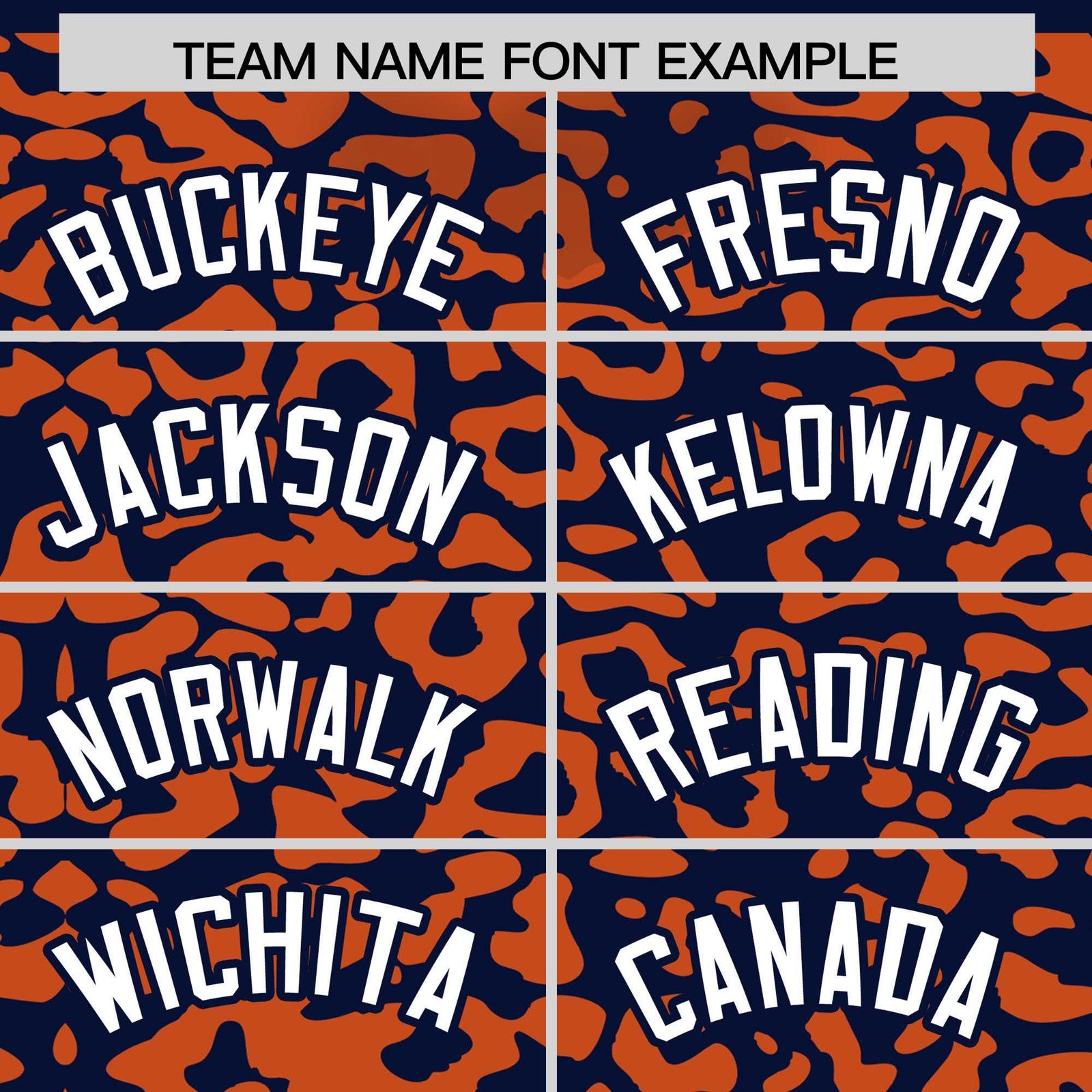 Custom Navy Orange Leopard Print Pattern Authentic Baseball Jersey