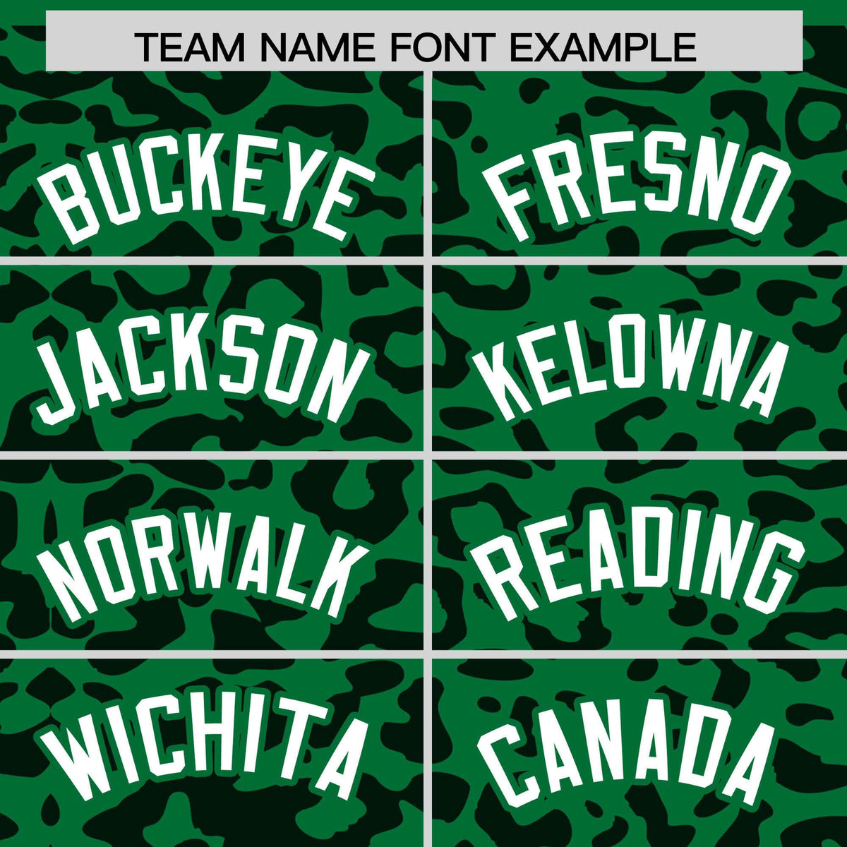 Custom Kelly Green Black Leopard Print Pattern Authentic Baseball Jersey