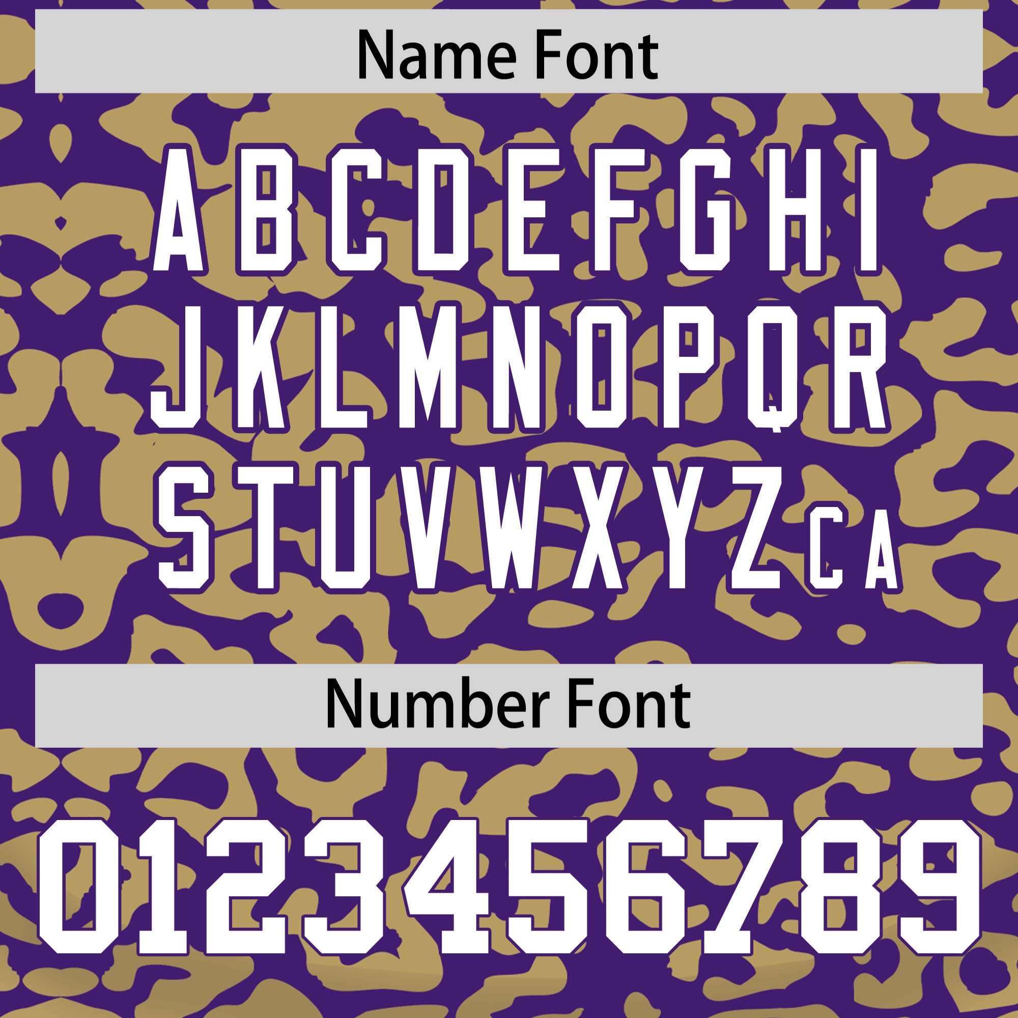 Custom Purple Old Gold Leopard Print Pattern Authentic Baseball Jersey