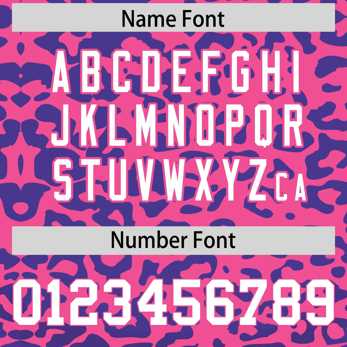 Custom Pink Royal Leopard Print Pattern Authentic Baseball Jersey