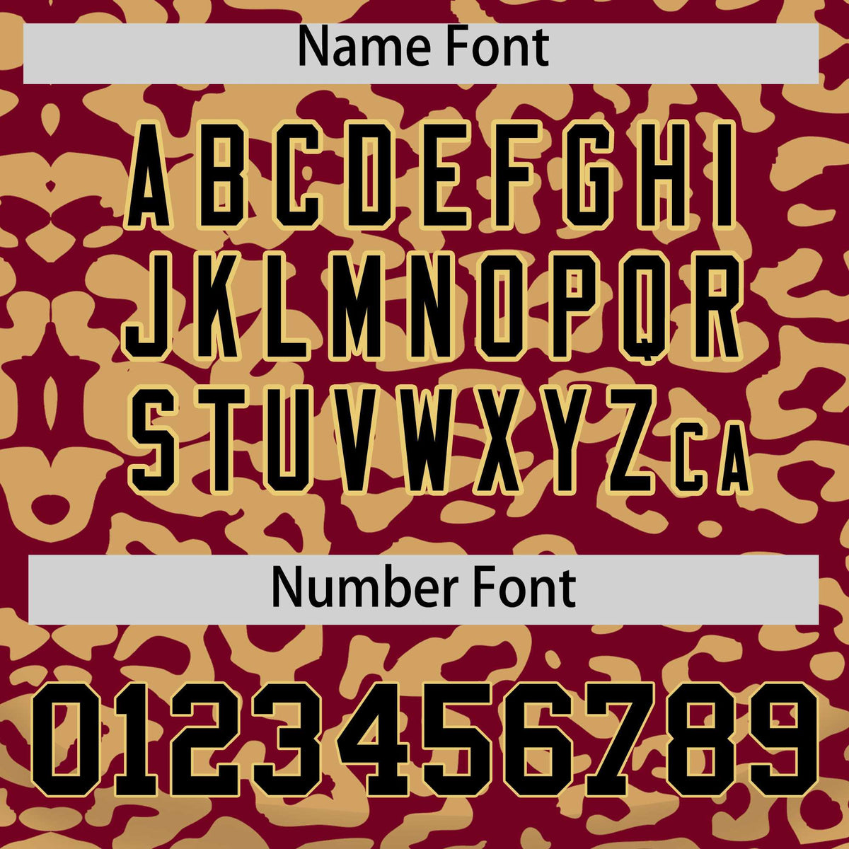 Custom Crimson Khaki Leopard Print Pattern Authentic Baseball Jersey