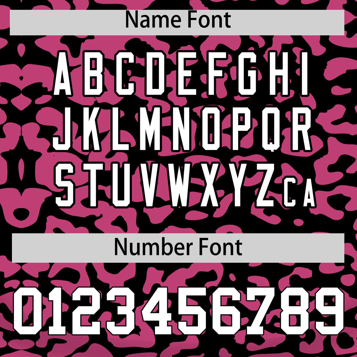 Custom Black Pink Leopard Print Pattern Authentic Baseball Jersey