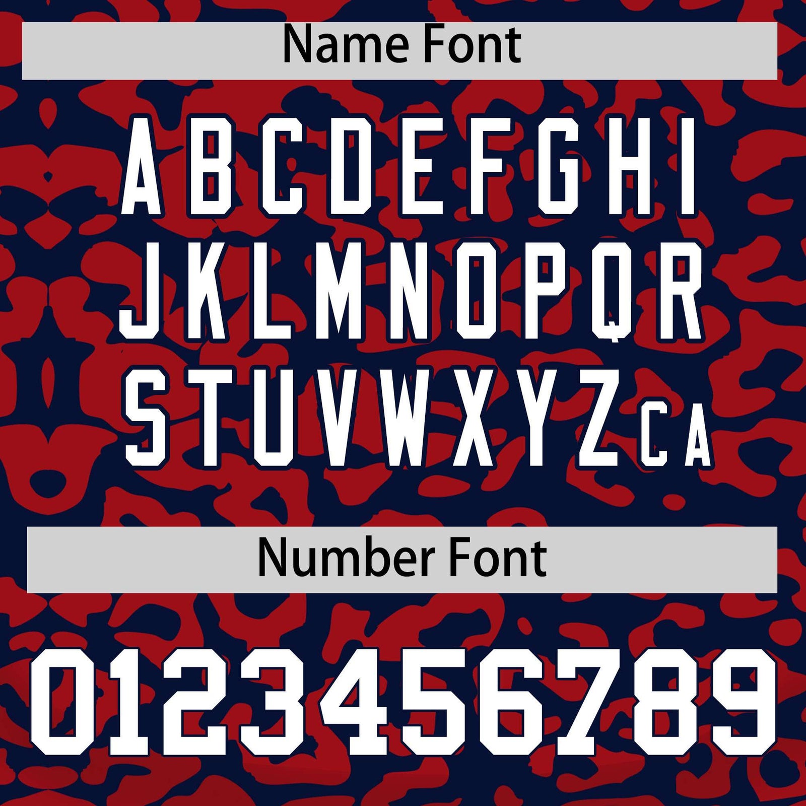 Custom Navy Red Leopard Print Pattern Authentic Baseball Jersey