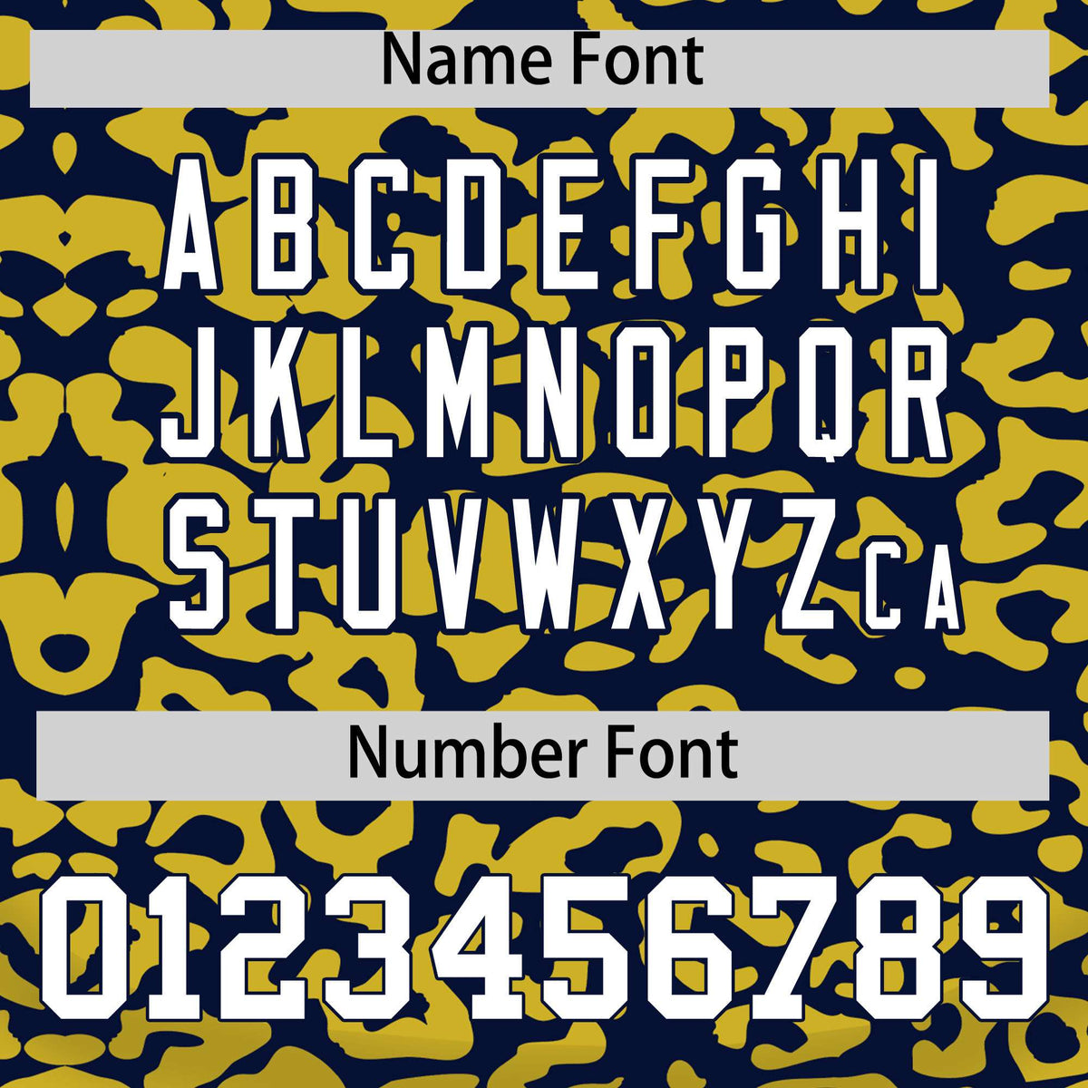 Custom Navy Gold Leopard Print Pattern Authentic Baseball Jersey