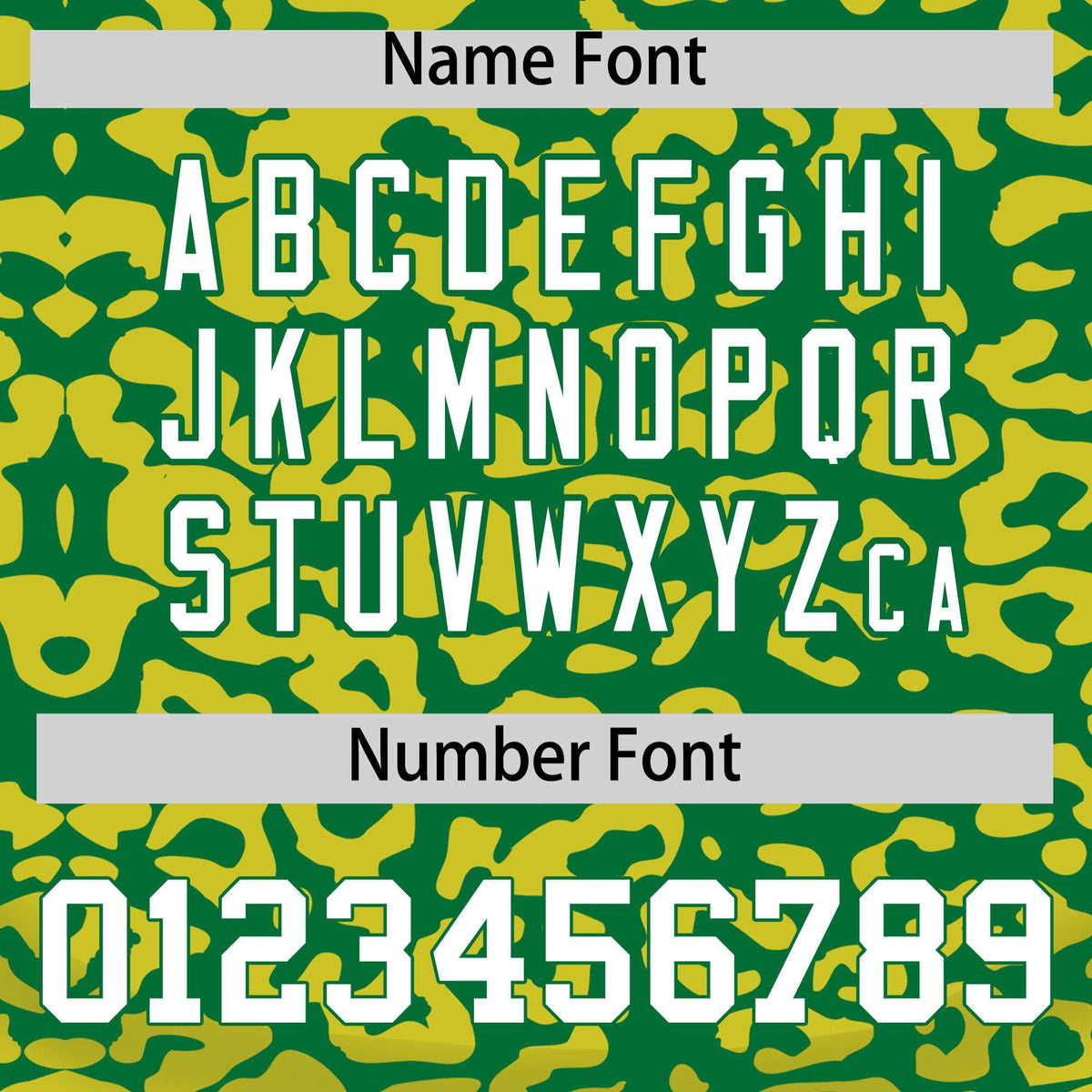 Custom Kelly Green Gold Leopard Print Pattern Authentic Baseball Jersey