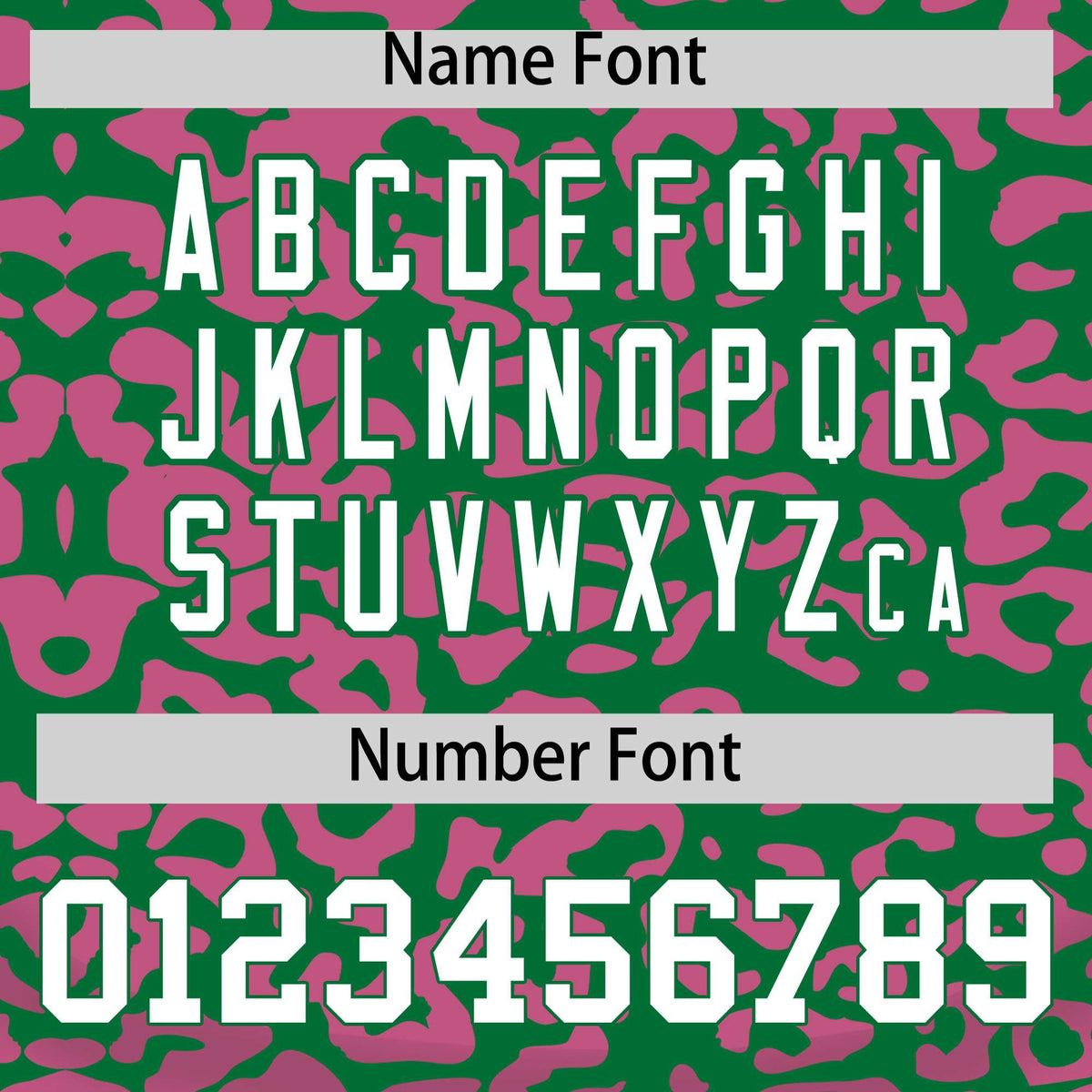 Custom Kelly Green Pink Leopard Print Pattern Authentic Baseball Jersey