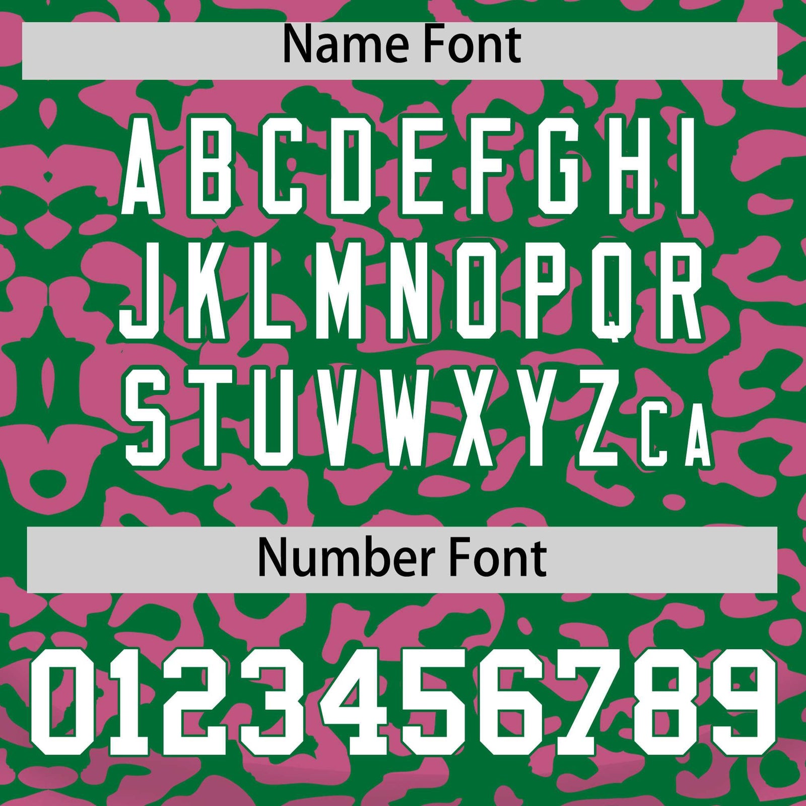 Custom Kelly Green Pink Leopard Print Pattern Authentic Baseball Jersey